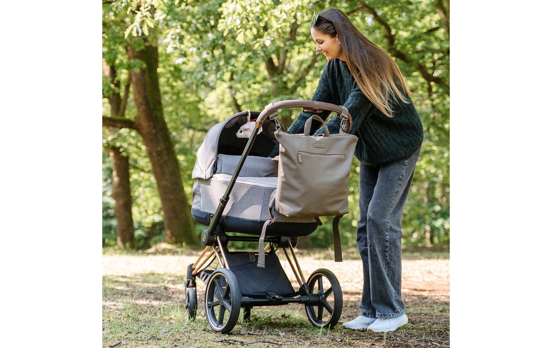   Wickelrucksack »done by deer Taupe« Wickelrucksack, stilvoll, geräumig und funktional für unterwegs