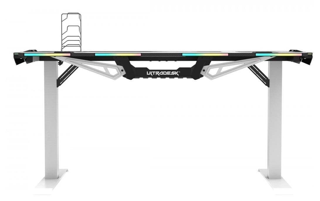 ULTRADESK Gamingtisch »Force Weiss«