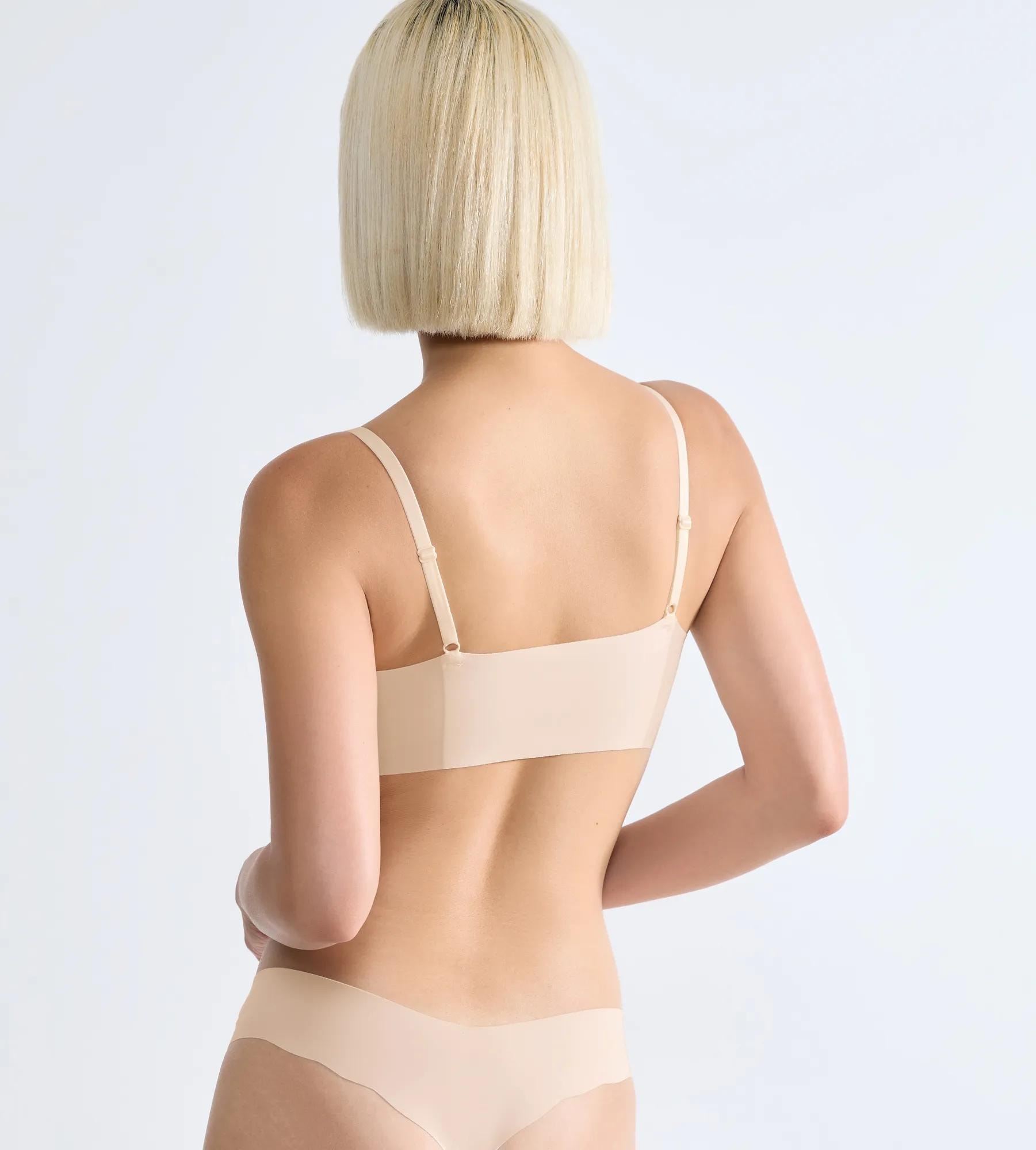 sloggi Brassière »ZERO Microfibre 2.0« sans coutures, inserts amovibles, maintien moyen, microfibre
