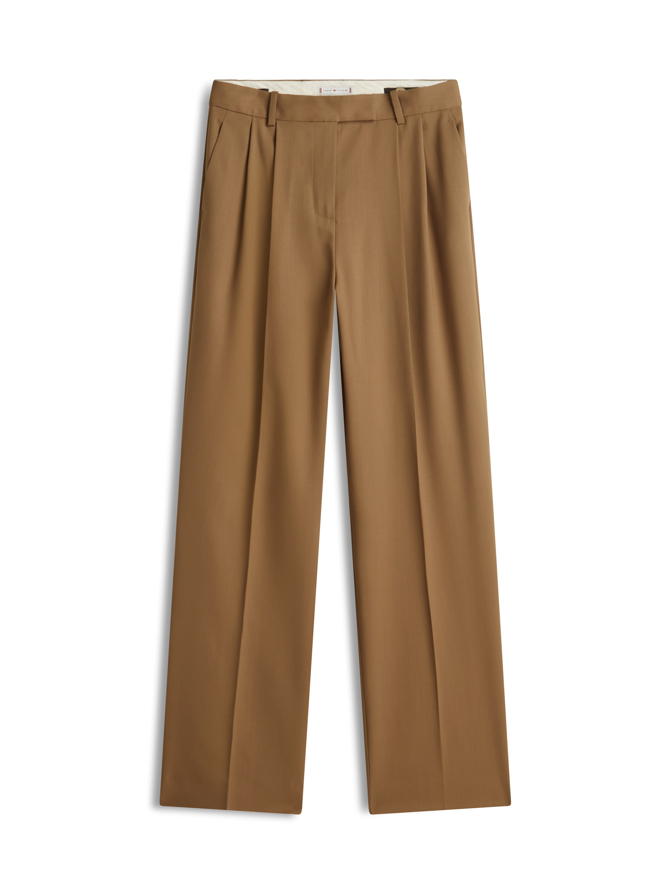 Tommy Hilfiger Pantalon de costume »TIMELESS WOOL RLXD STRT PANT«  avec laine