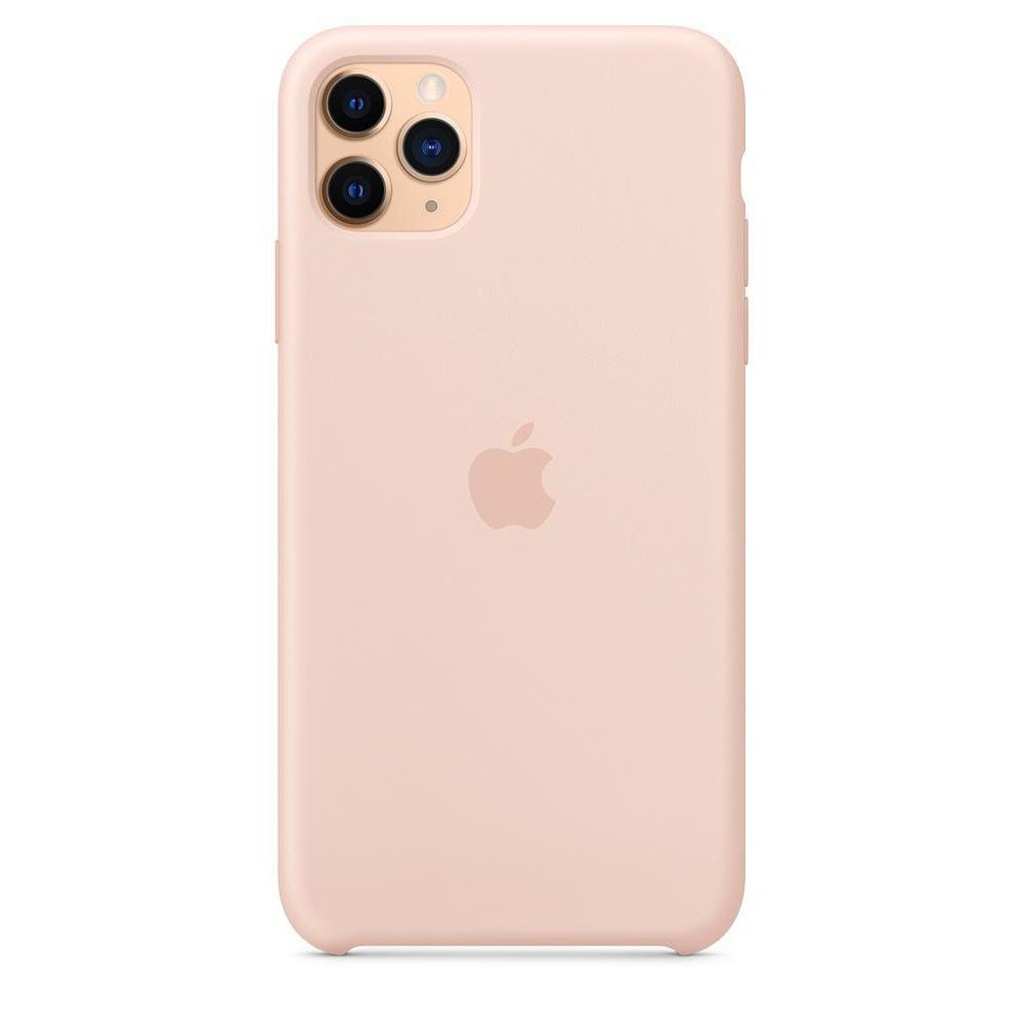 Apple Smartphone-Hülle »Apple iPhone 11 Pro Max Silicone Case Pink«, iPhone 11Pro Max, MWYY2ZM/A
