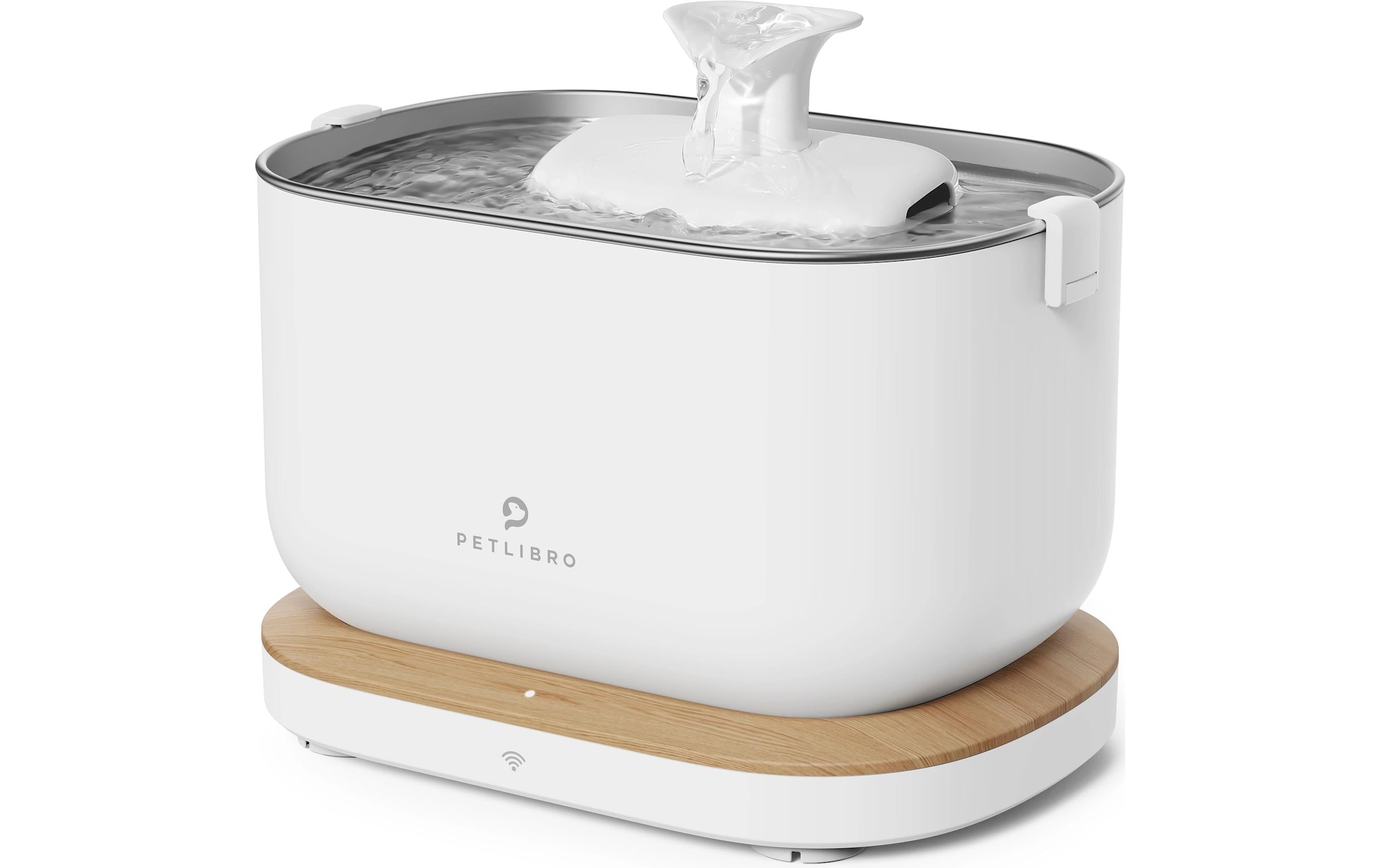 Weiß Trinkbrunnen "Petlibro Dockstream"