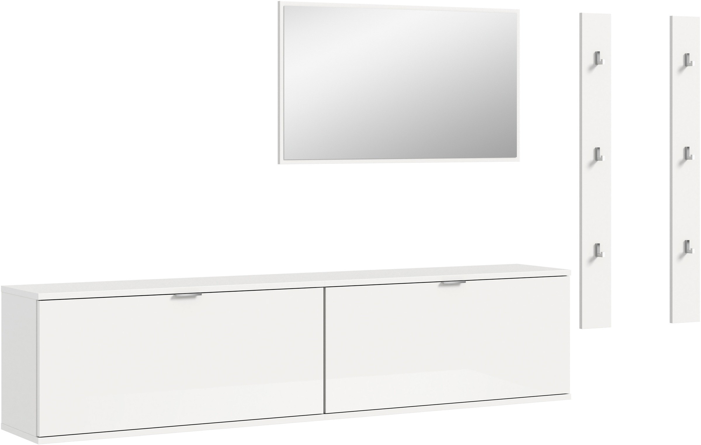 Image of Home affaire Garderoben-Set "Trondheim Garderobenset 4-tlg., Breite 237 cm," 4 Stk. tlg.