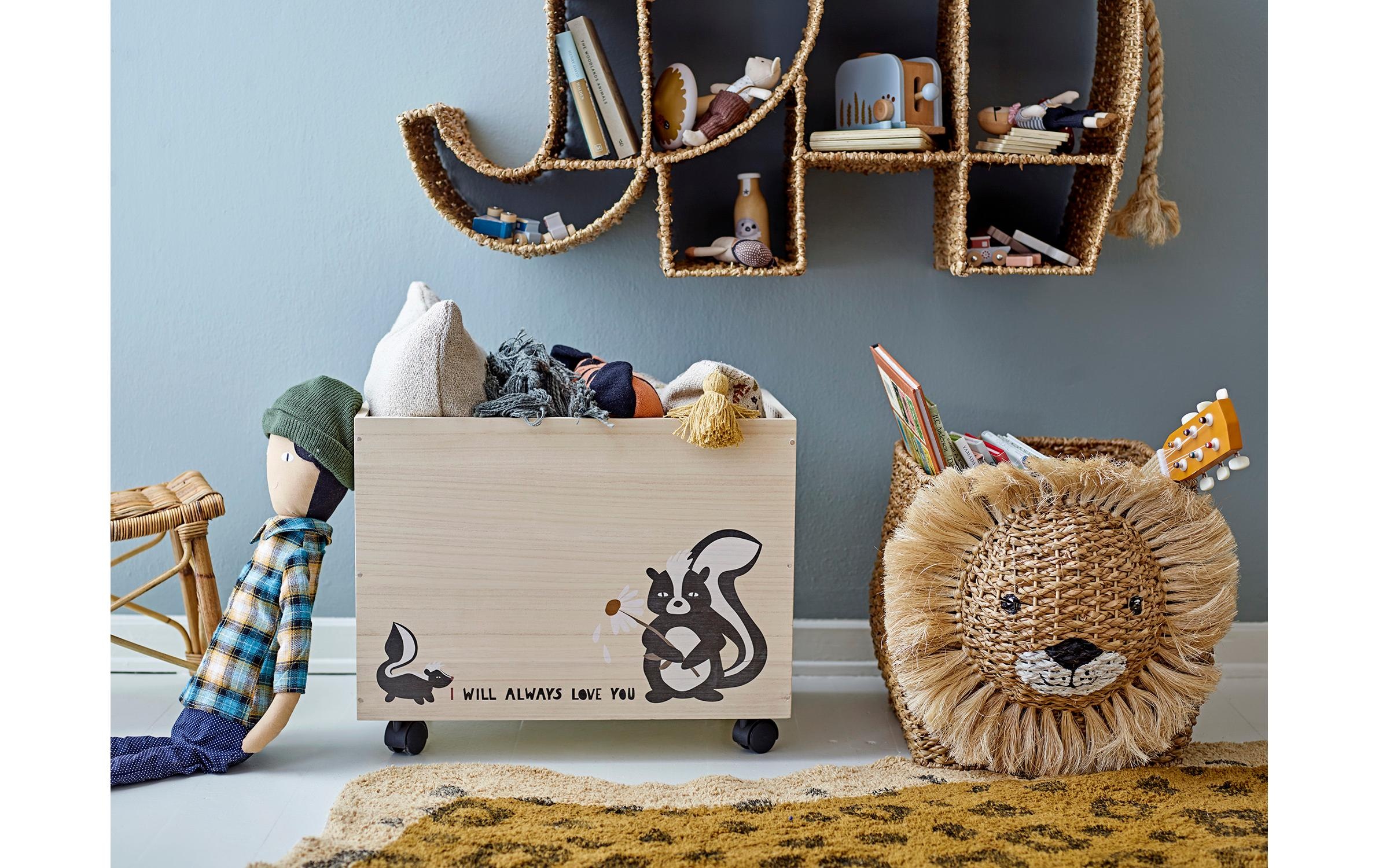 Bloomingville Panier de rangement »Harrison Bankuan-Gras«