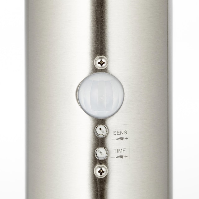 Brilliant Aussen-Stehlampe »BOLE«, 78 cm Höhe, Ø 8 cm, Bewegungsmelder,  E27, Metall/Kunststoff, edelstahl günstig kaufen