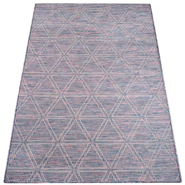 Image of Carpet City Outdoorteppich "PALM 3073" rechteckig 5 mm Höhe Läufer, Wetterfest & UV-beständig, für Balkon, Terrasse, Küche, flach
