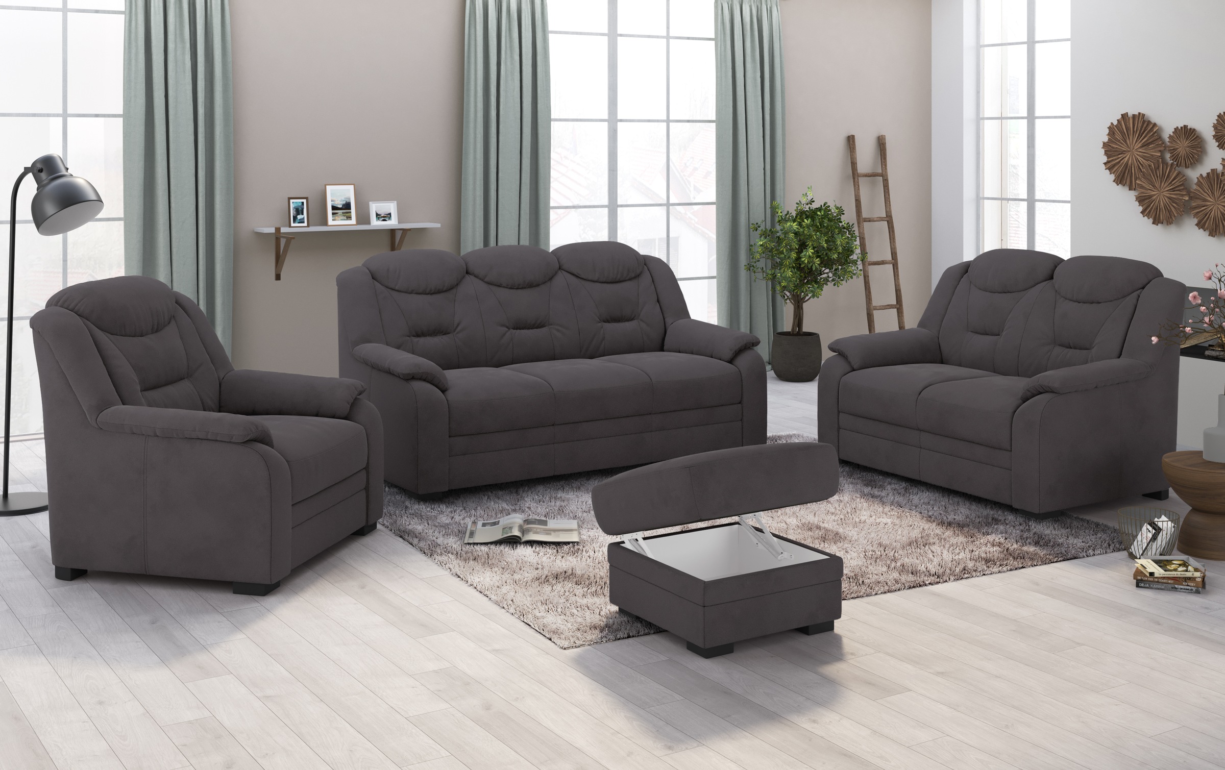 COTTA 2-Sitzer »Marcus«, Sofa mit hoher Rückenlehne