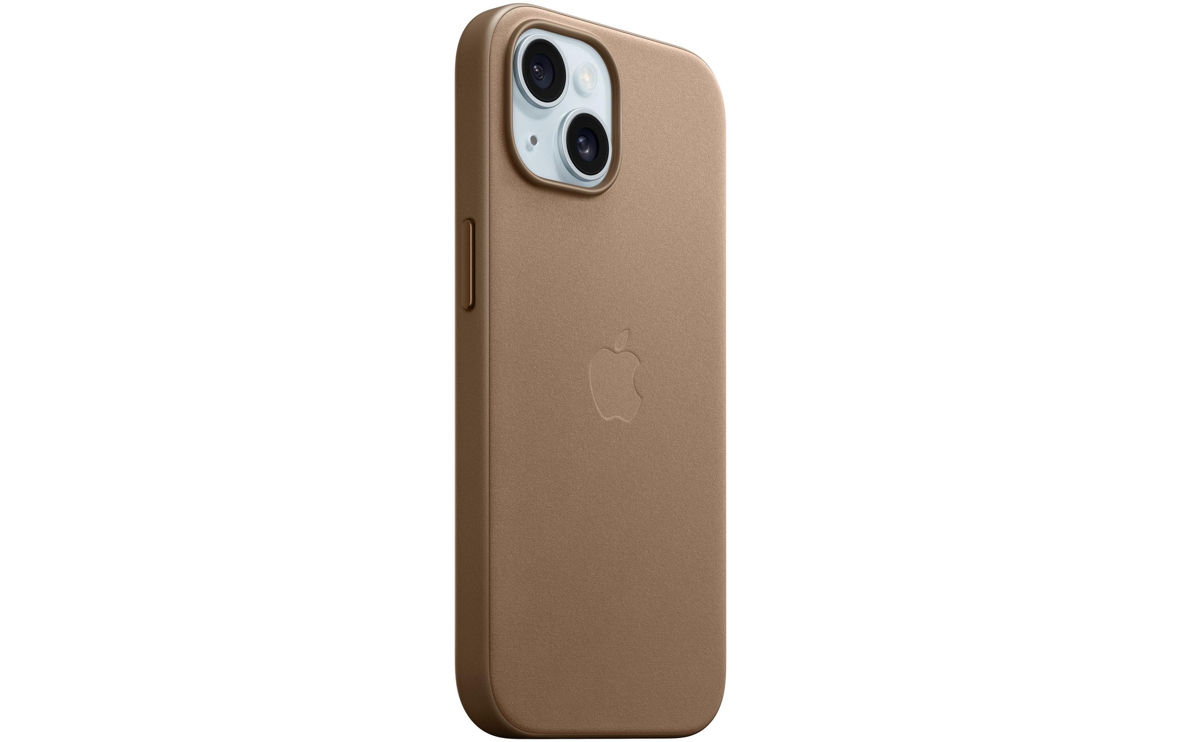 Apple Smartphone Feingewebe Case mit MagSafe, iPhone 15, Taupe