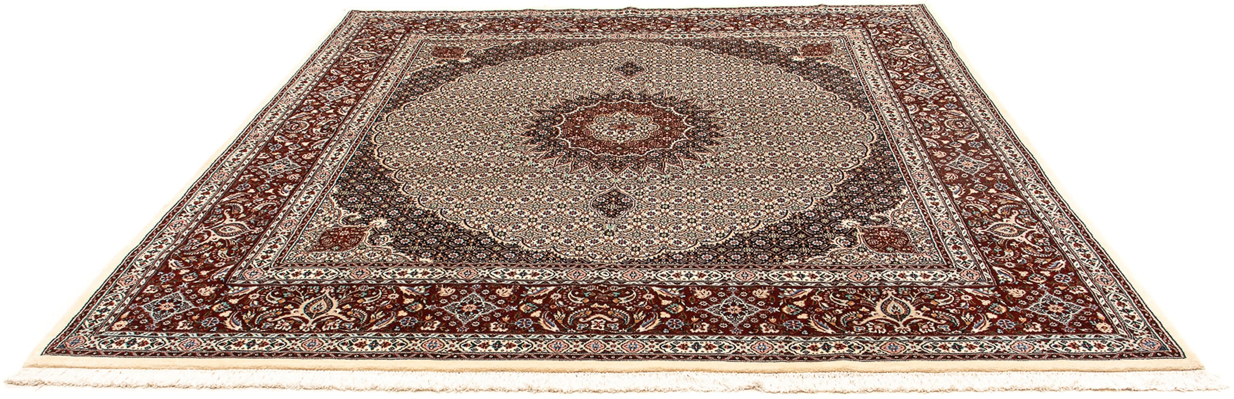 Orientteppich »Perser - Classic quadratisch - 262 x 250 cm - hellbraun«, quadratisch,...