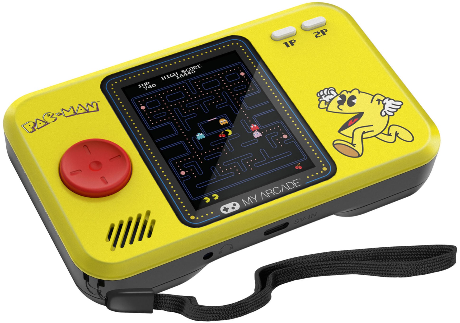 MYARCADE Retro Konsole "PAC-MAN Pocket Player Pro"