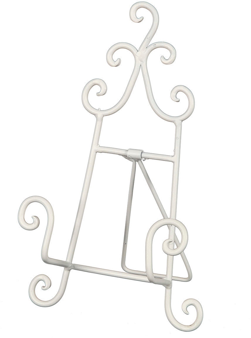 Image of Ambiente Haus Kochbuchhalter "Staffelei in Weiss - 24 cm"