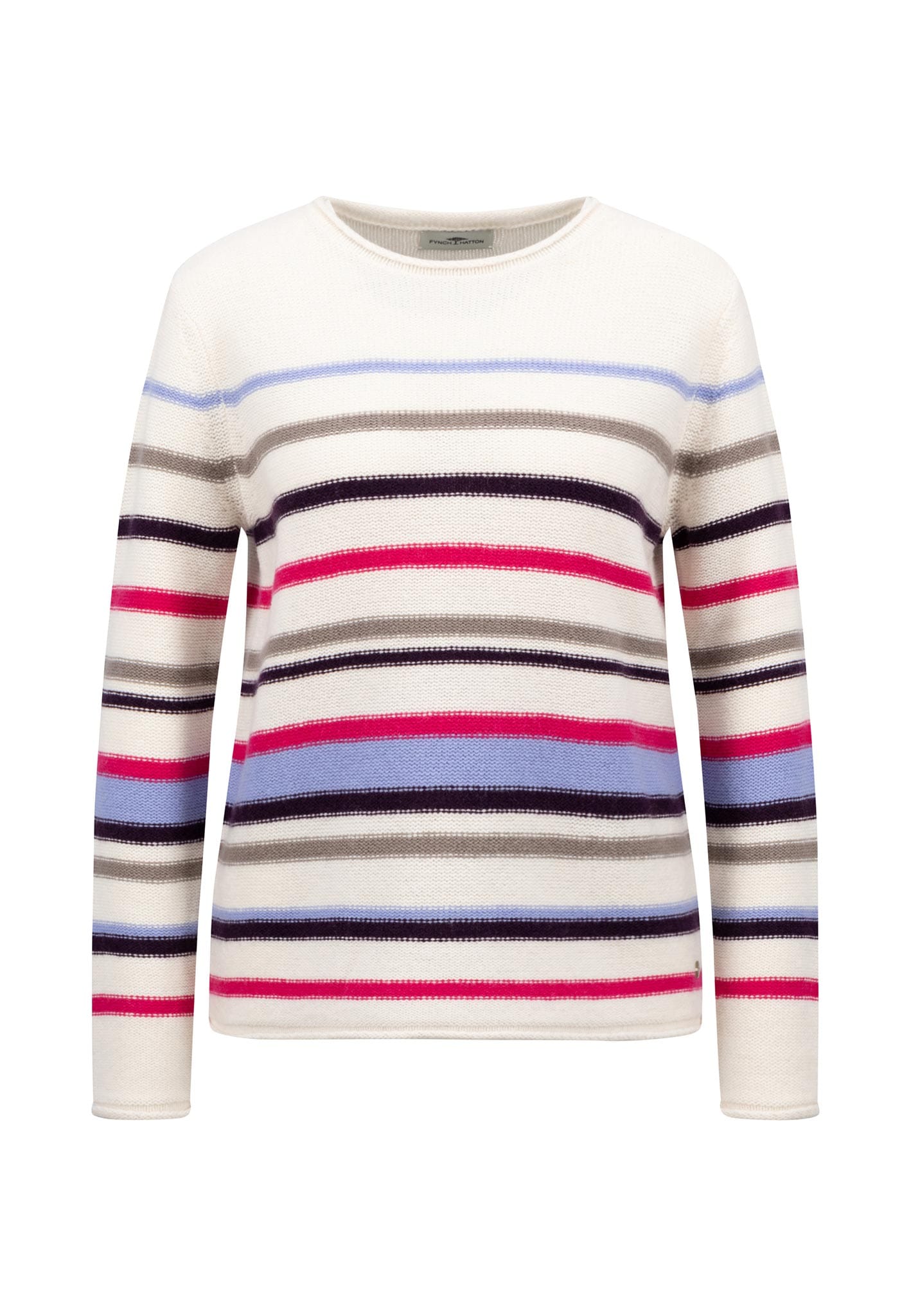 Image of FYNCH-HATTON Strickpullover im Streifen-Look