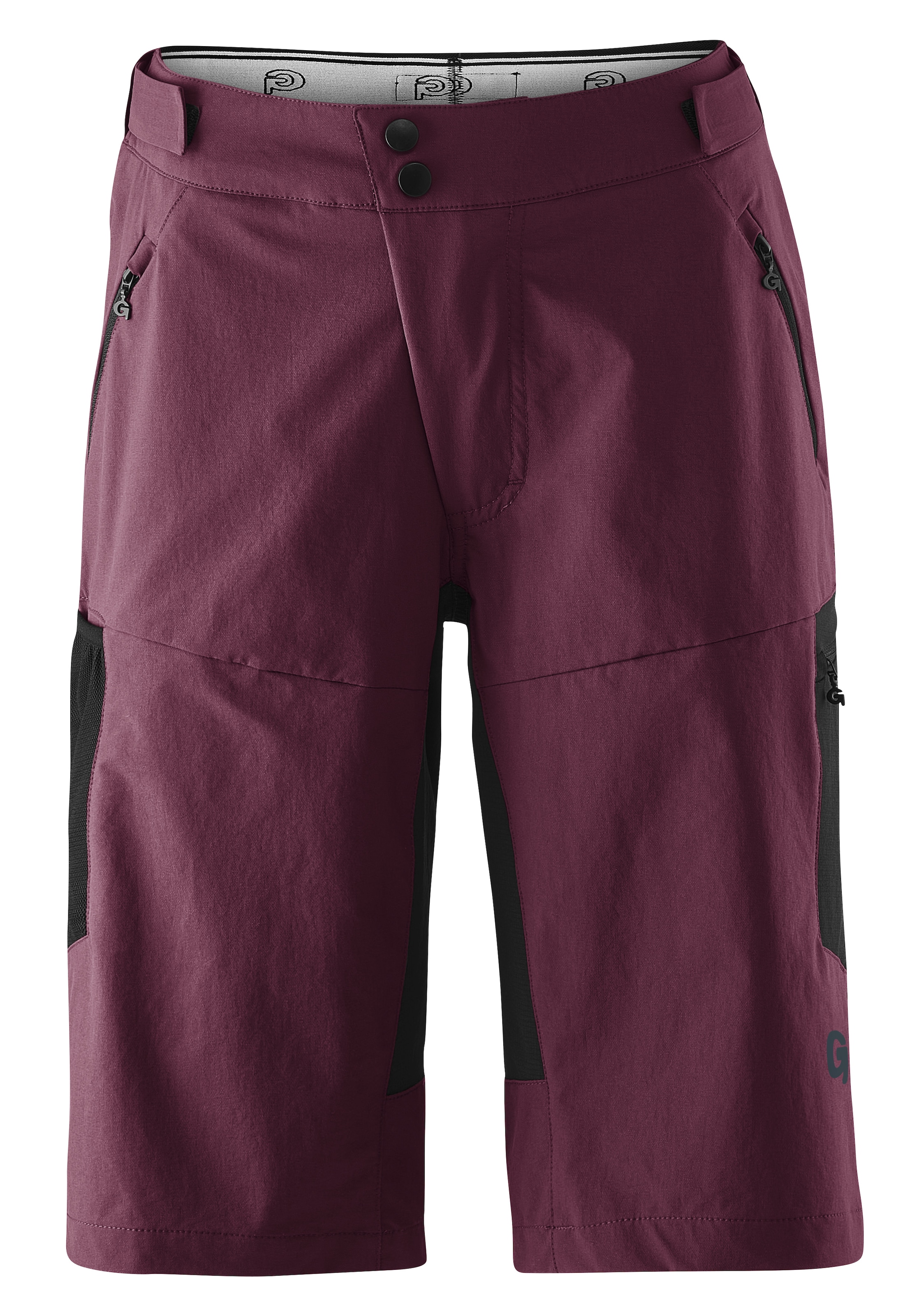Image of Gonso Radhose "CASINA" Aufgesetzte Packing-Taschen, strapazierfähig und leicht