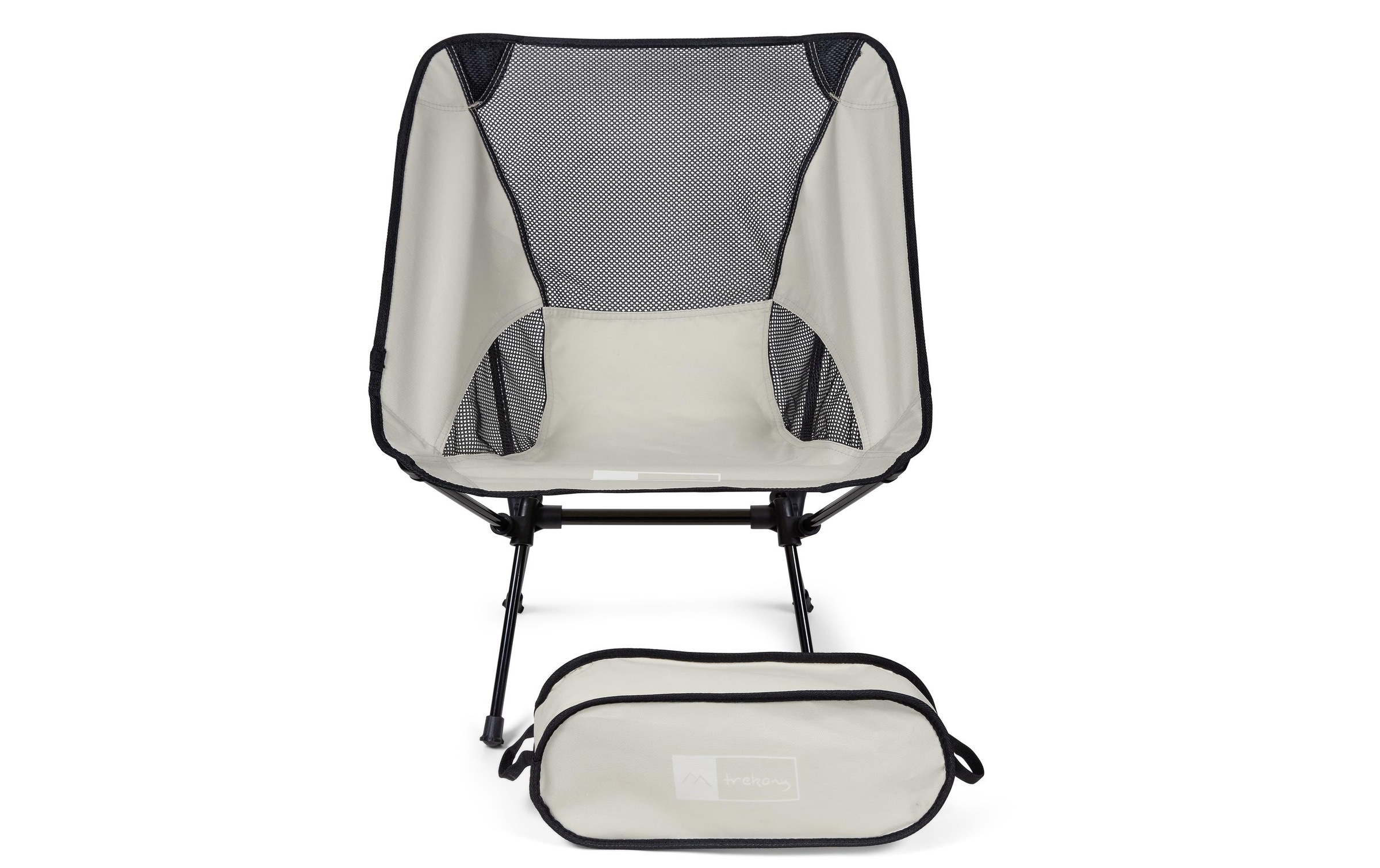 Image of Campingstuhl "Trekony Tief Taupe Alu" ()