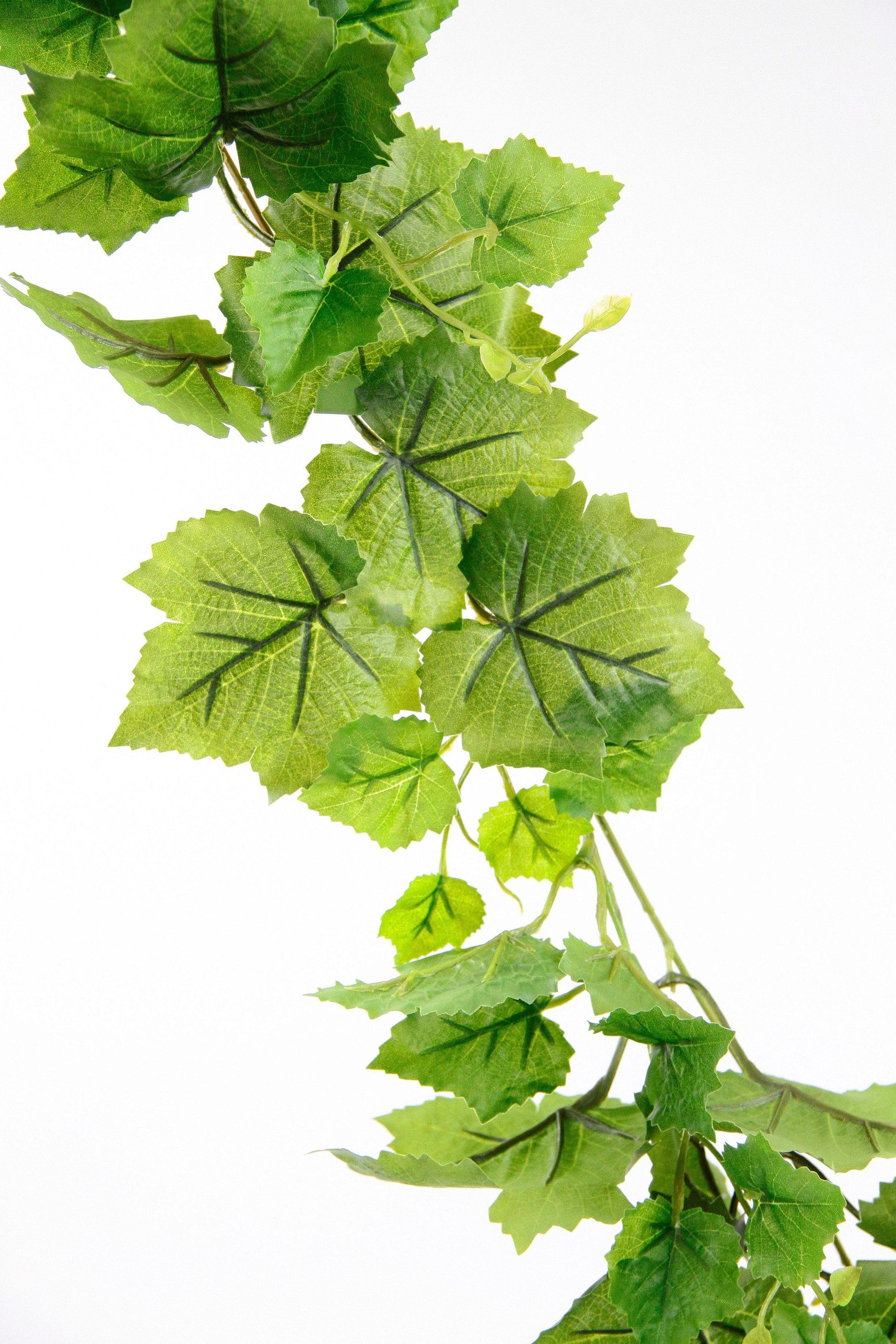 I.GE.A. Kunstranke »Weinblatt«, Künstliche Weinranke, Wanddekoration