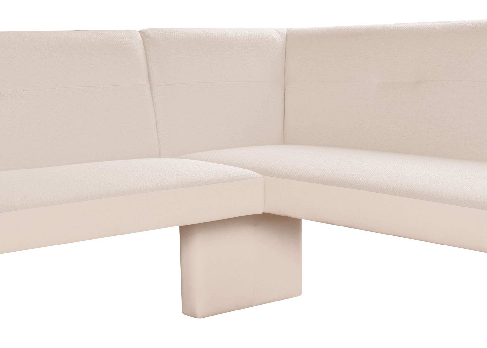 GOODproduct Eckbankgruppe »Gabi Essecke, Sitzgruppe, Eckbankgruppe, Küchenbankgruppe« Set, 4tlg, 4 tlg. tlg. Stuhl: 360° drehbar (Rückst.), 2-Stoff-Design. Wellenfederung Eckbank