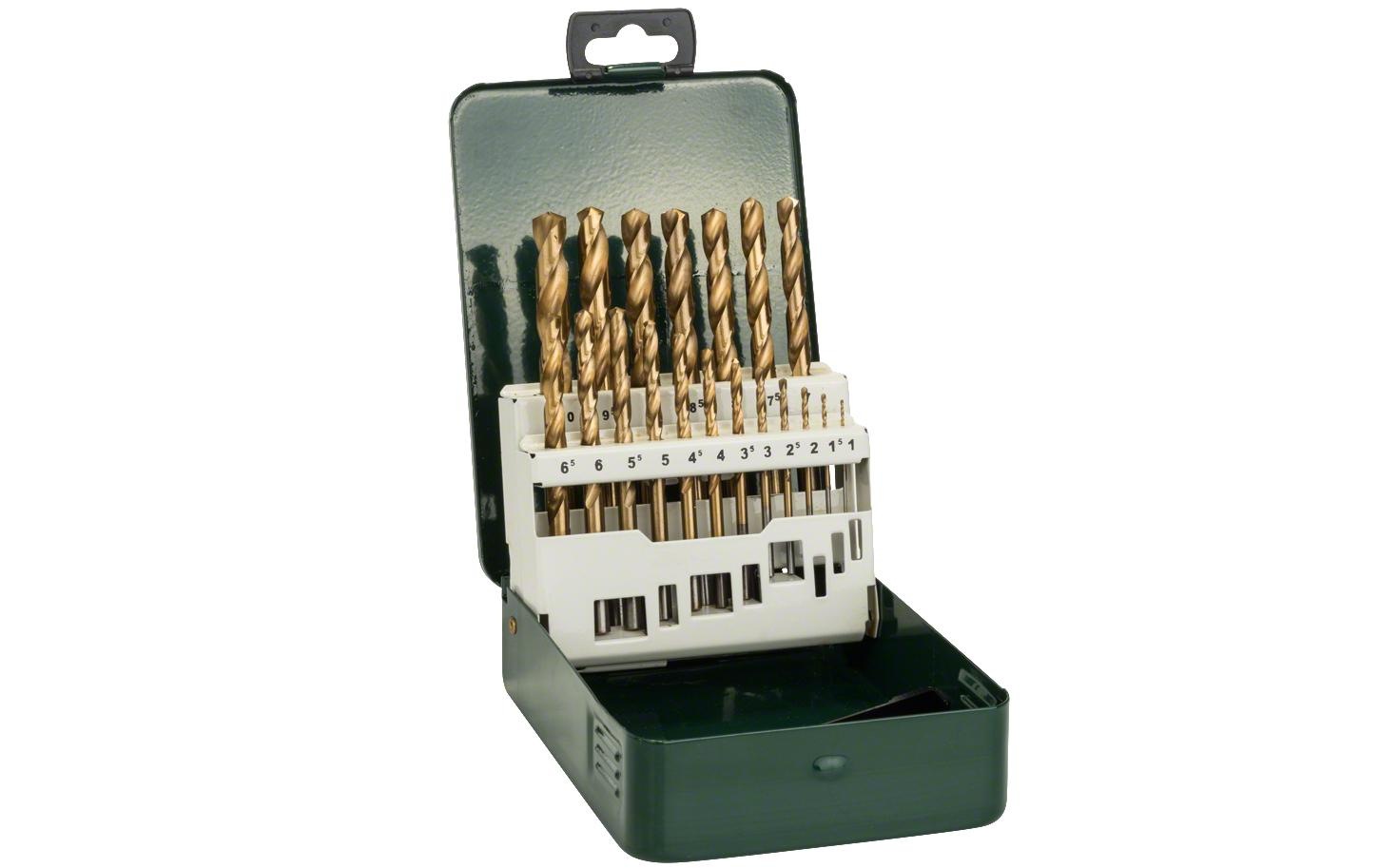Image of BOSCH Metallbohrer "HSSTiN" 19 Stk. tlg.