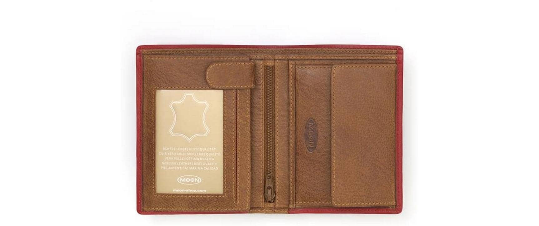   Porte-monnaie »creanorm Portemonnaie Pin Enzian und Schweizerkreuz« Portemonnaie aus Kuhfell mit Scherenschnitt
