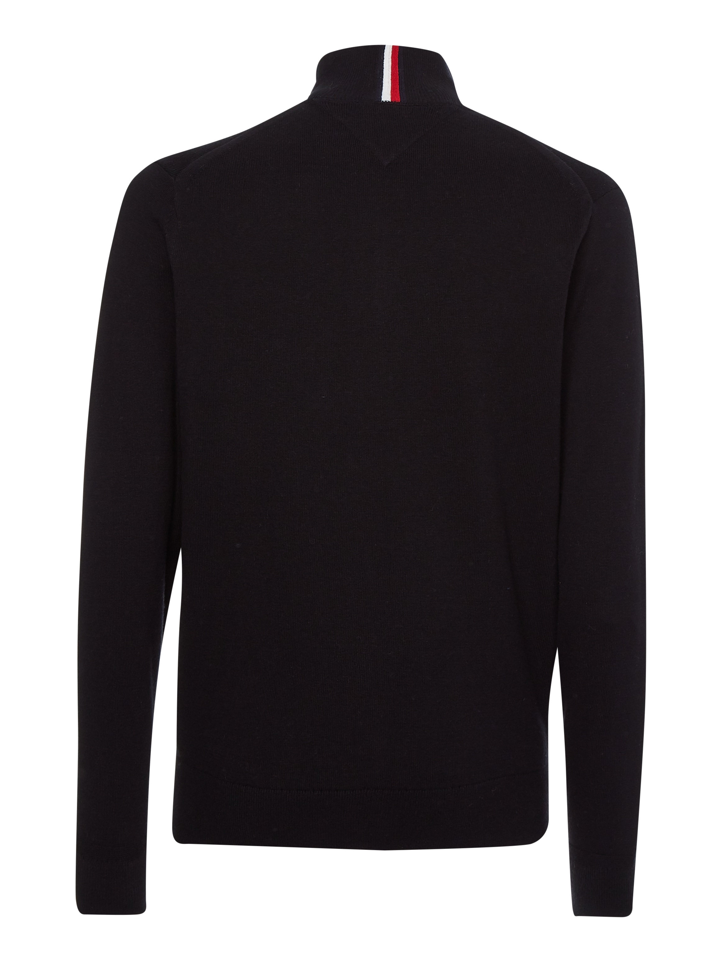 Tommy Hilfiger Troyer »PIMA ORG CTN CASHMERE ZIP MOCK«