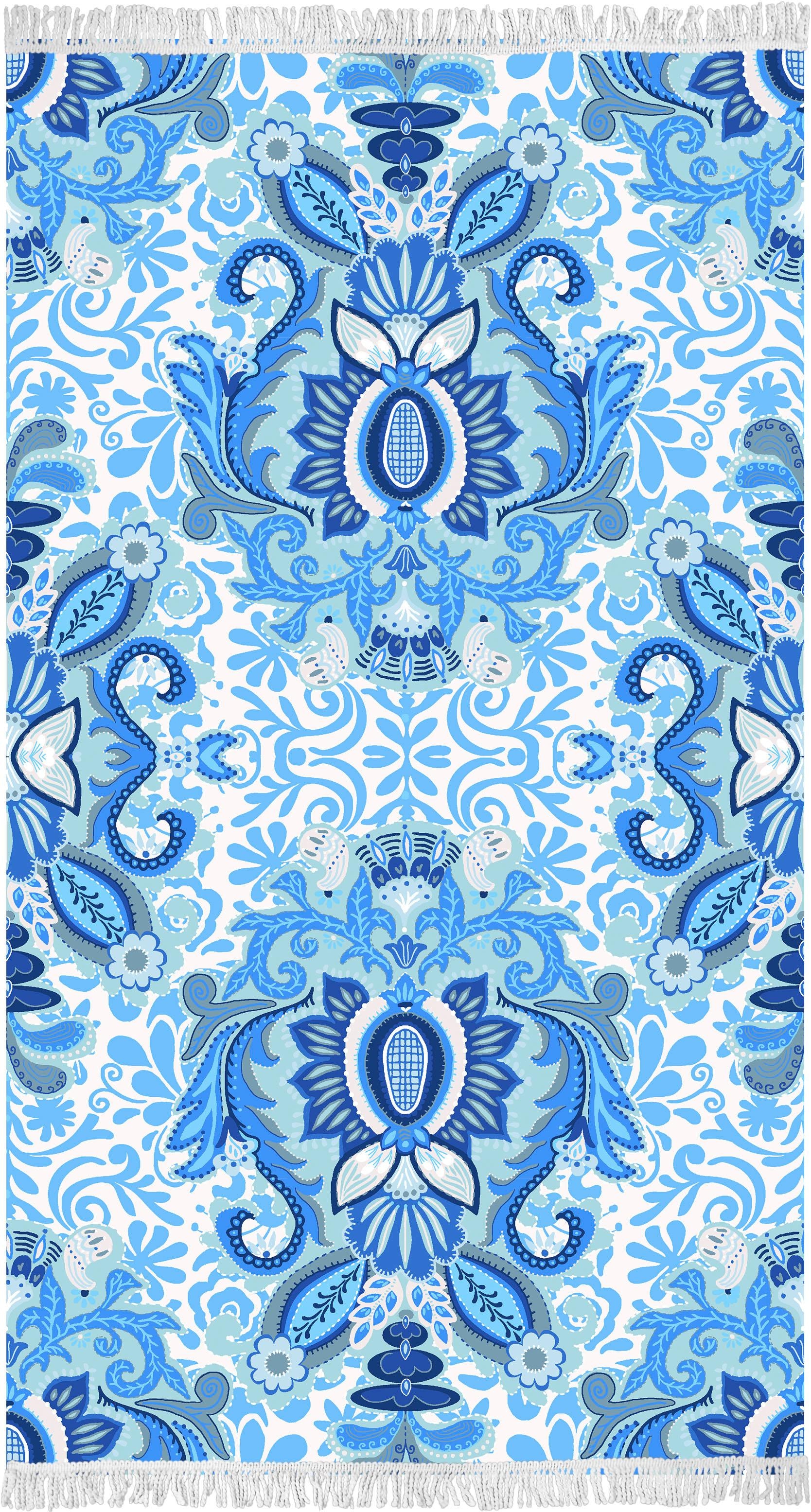 Image of Happiness Strandtuch »Yogi«, (1 St.), mit Oranmenten bei Ackermann Versand Schweiz