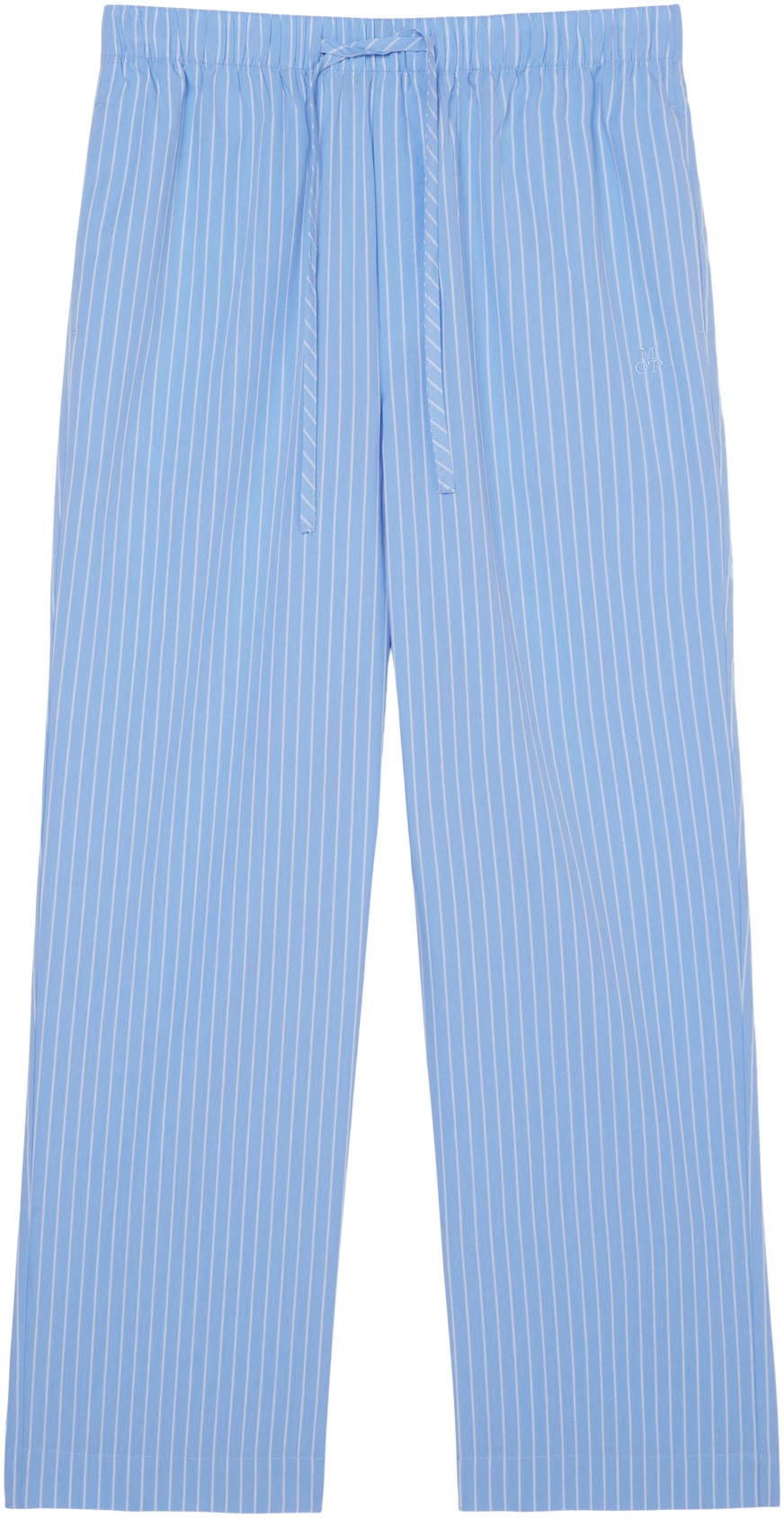 Pyjamahose, mit feinen Streifen