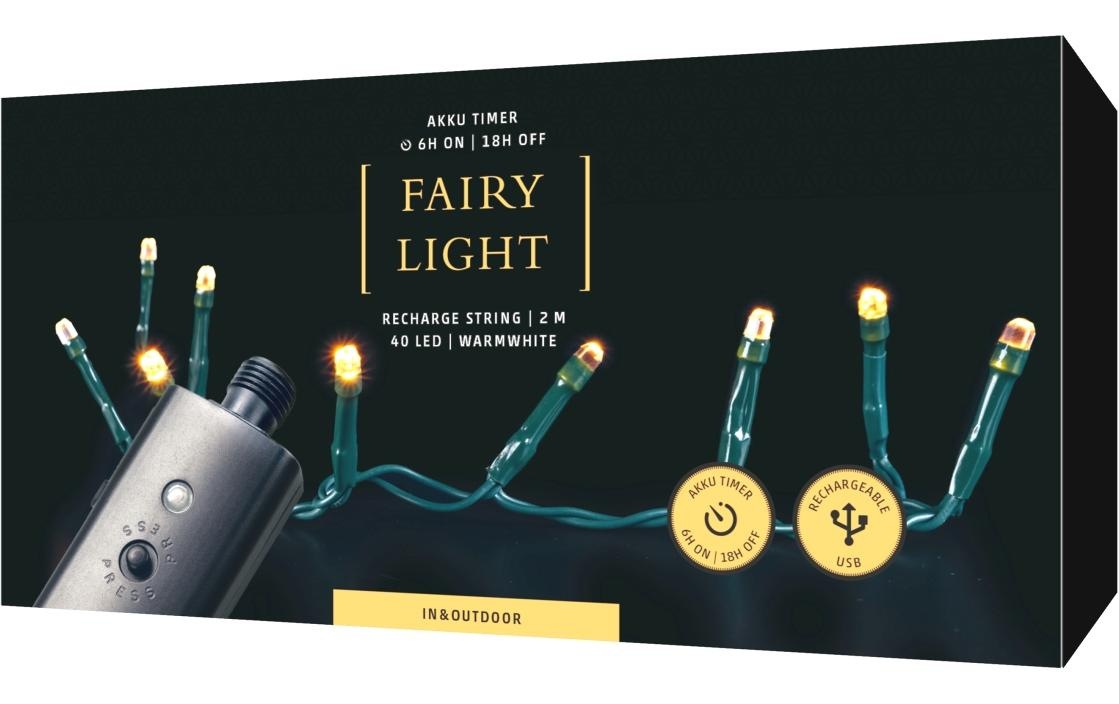 STT Guirlande lumineuse LED »Recharge« 40 cuis-flammig