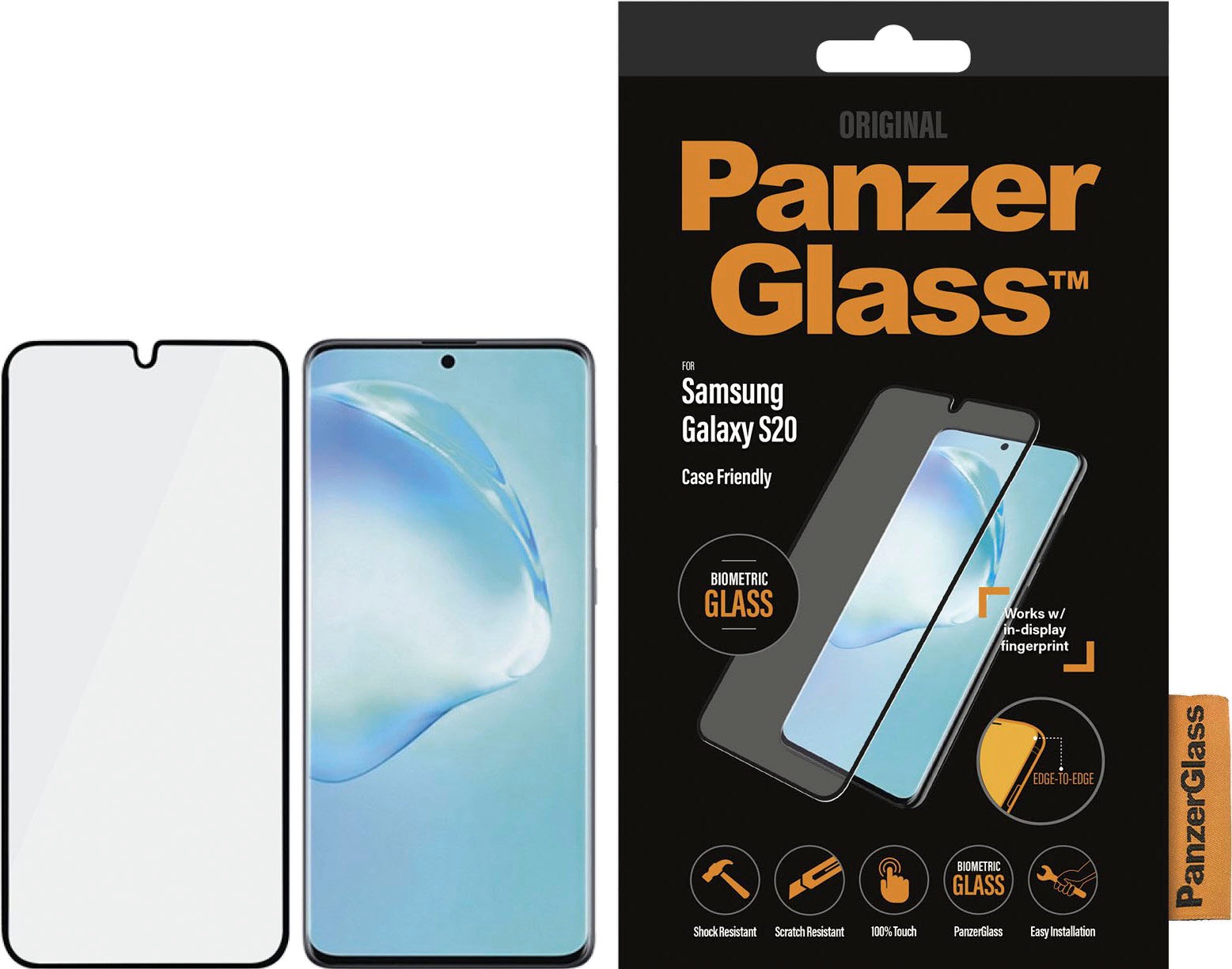 Image of PanzerGlass Displayschutzglas »7223«, für Galaxy S20+ bei Ackermann Versand Schweiz