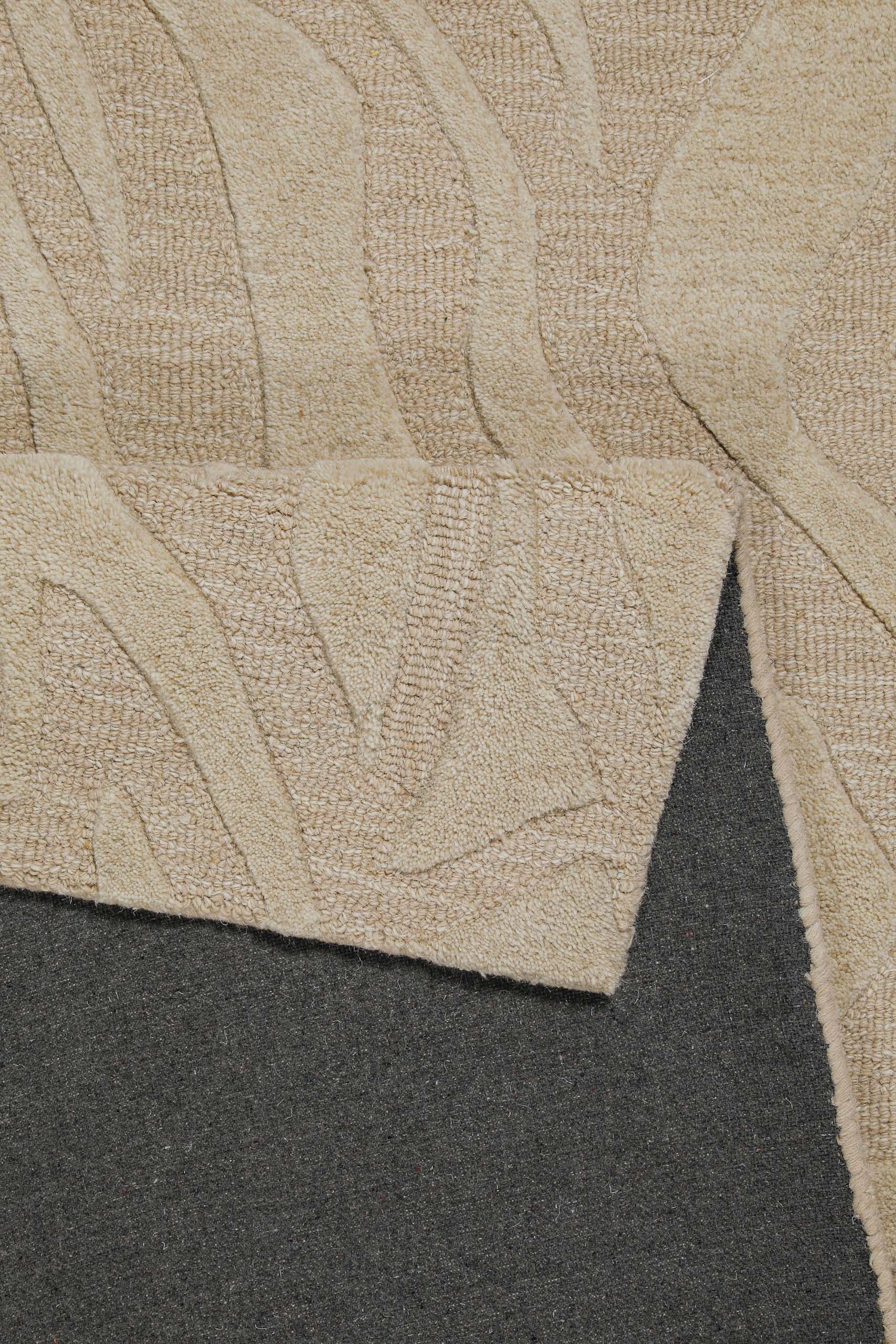 Wecon home Teppich »Lior« rechteckig 10 mm Höhe Wollteppich, abstrakt, hochwertig, handgetuftet, robust, modern