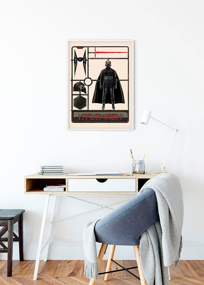 Komar Bild »Star Wars Toy Kylo«, Star Wars, (1 St.), Wandbild zur Dekoration im Kinderzimmer - ohne Rahmen