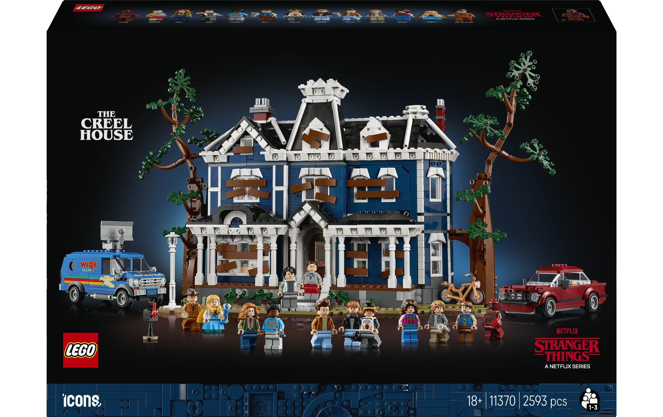 Image of LEGO Konstruktionsspielsteine "Icons Stranger Things: The Creel House 11370"