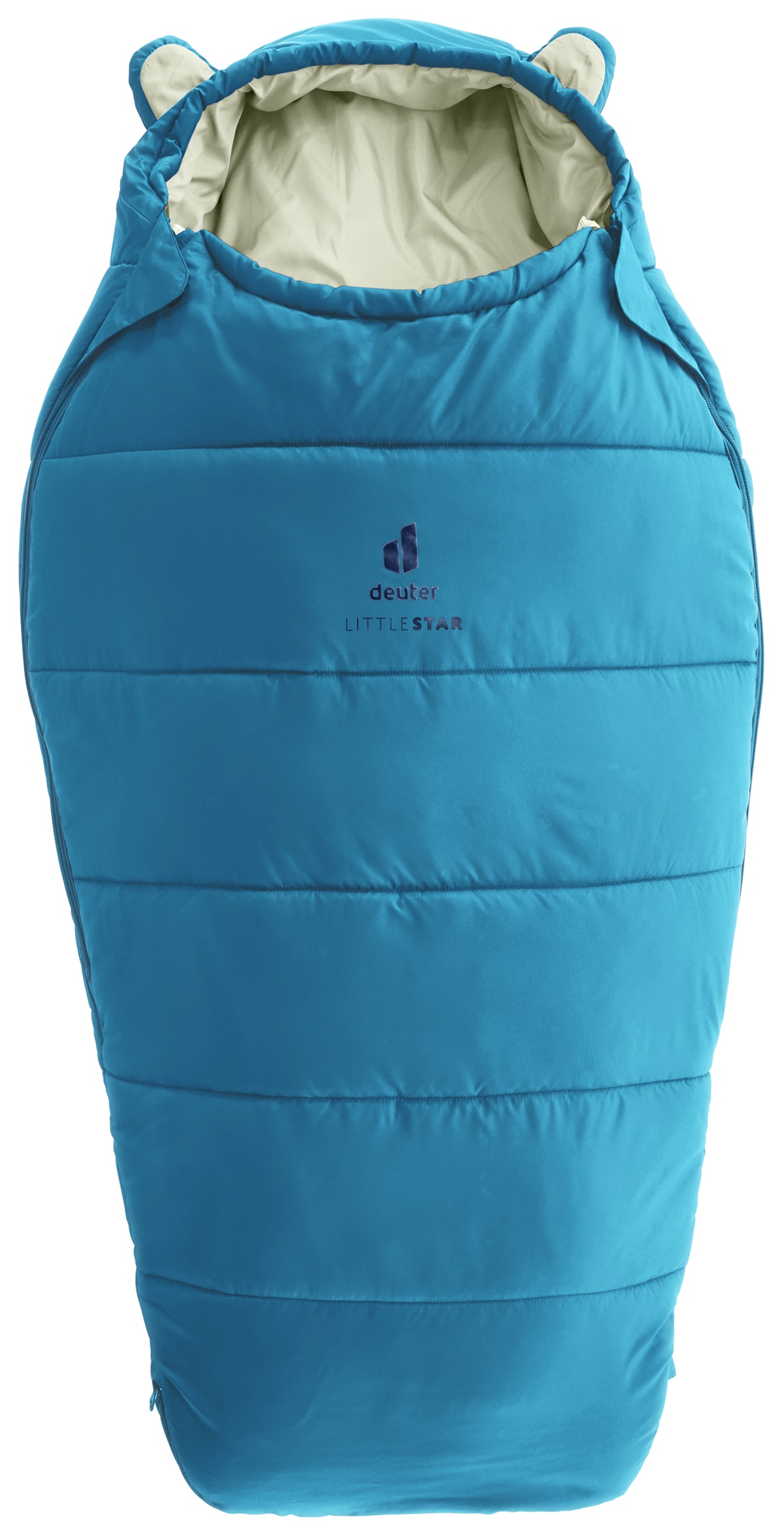 deuter Sac de couchage pour enfants »LITTLE STAR« pour enfants, avec fermetures éclair des deux côtés, forme momie