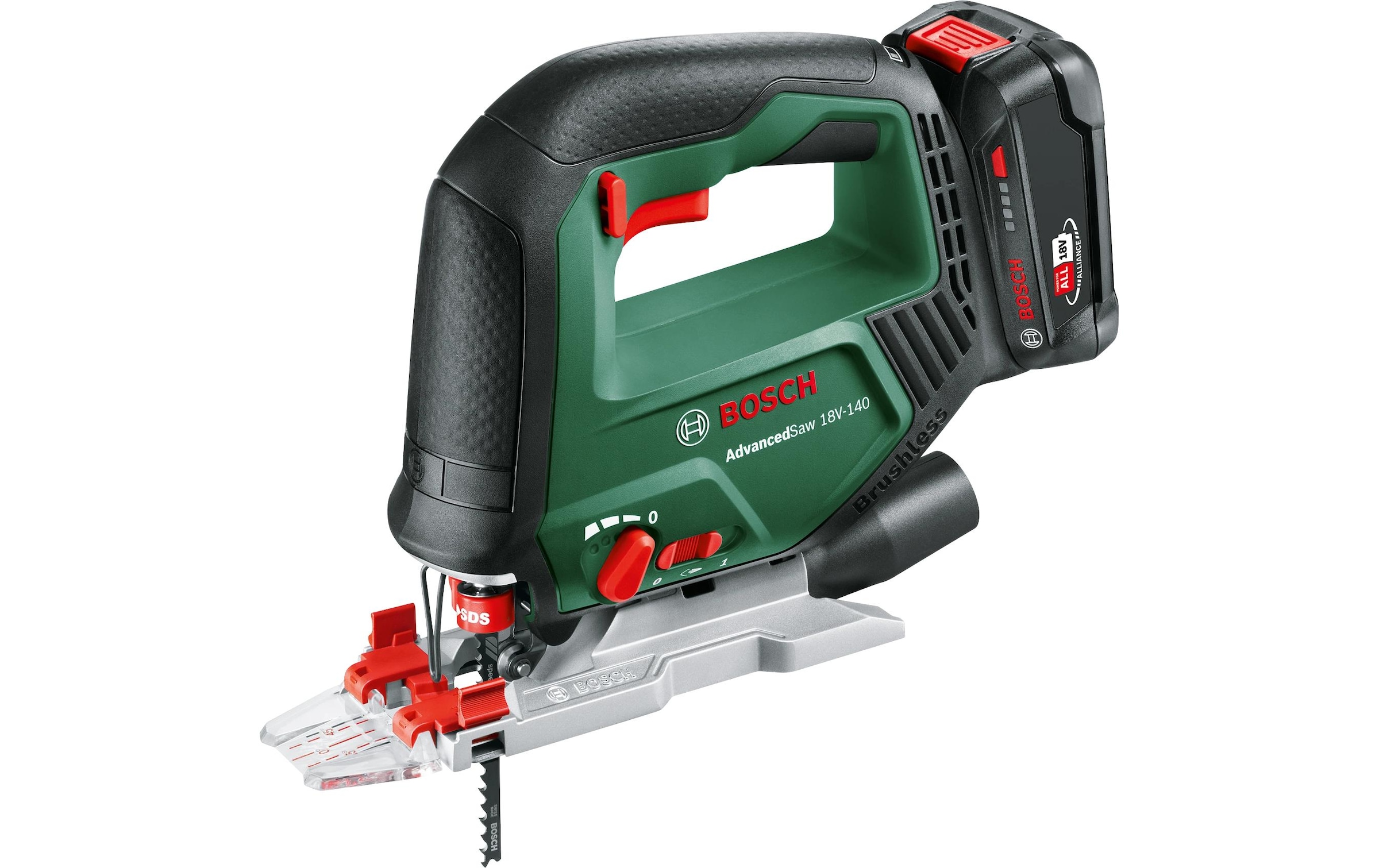 BOSCH Akku-Stichsäge »AdvancedSaw 18 V-140 Set 2.0 Ah«