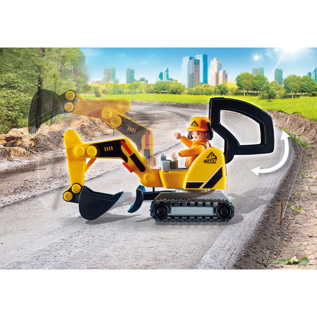 Playmobil® Konstruktions-Spielset »Strassenbau (71045), City Action«, (45 St.)