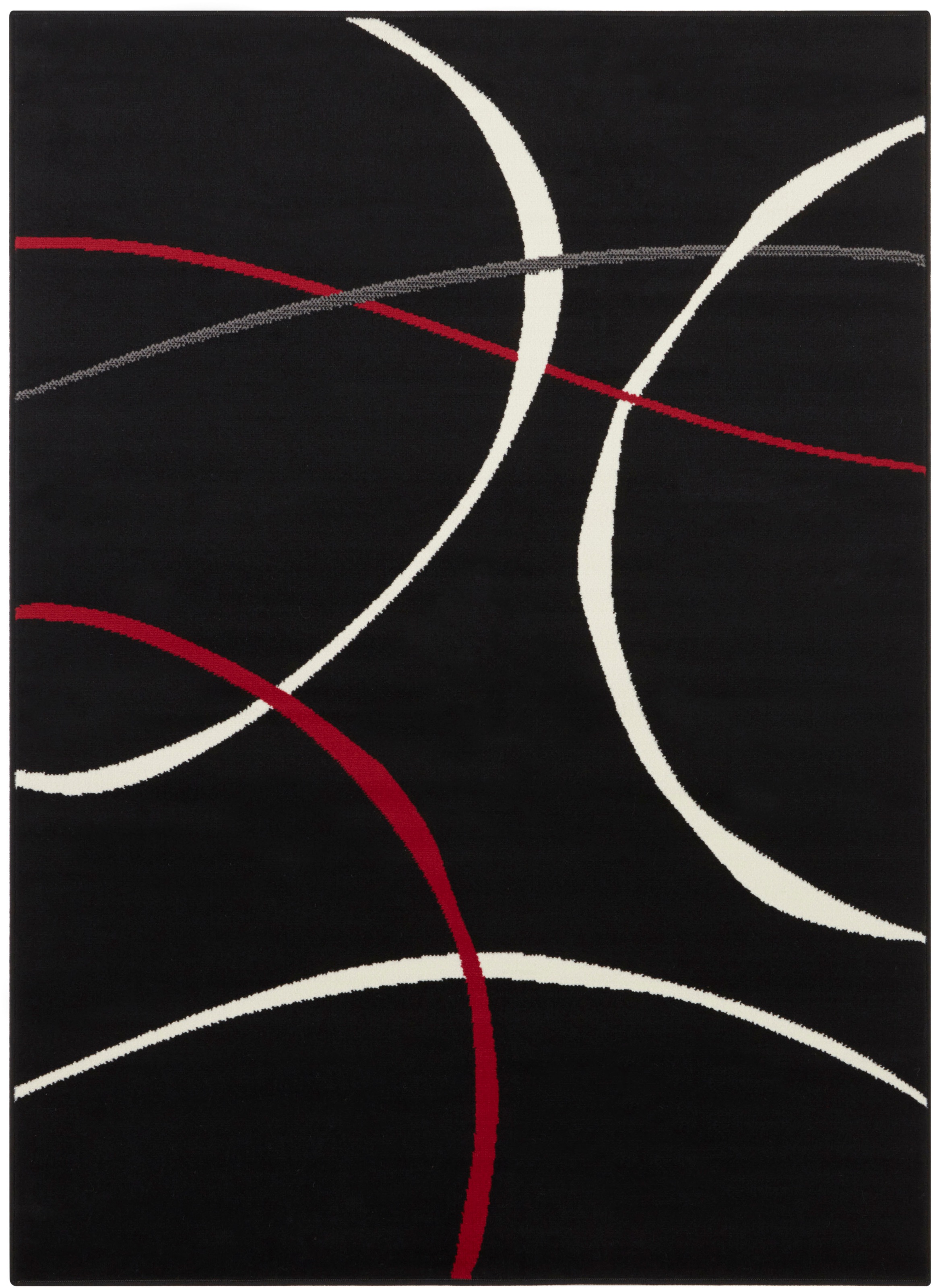 Image of my home Teppich »Giles«, rechteckig, 8 mm Höhe, Kurzflor, Retro Design, dezente Farbgebung, Gekettelt, Wohnzimmer, Schlafzimmer, Arbeitszimmer, Robust, Pflegeleicht bei Ackermann Versand Schweiz