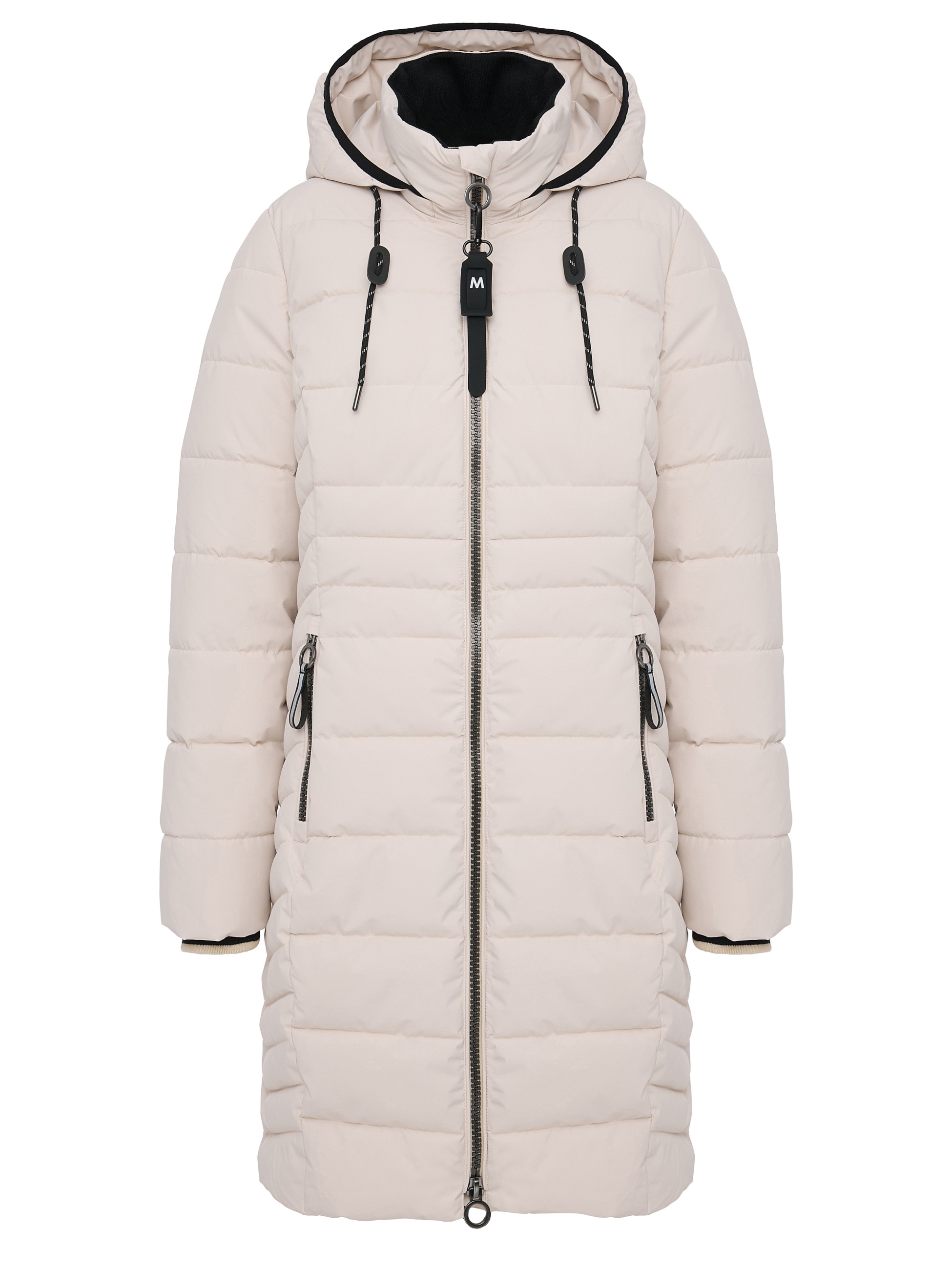 MANISA Steppmantel mit Stehkragen und Reissverschluss
