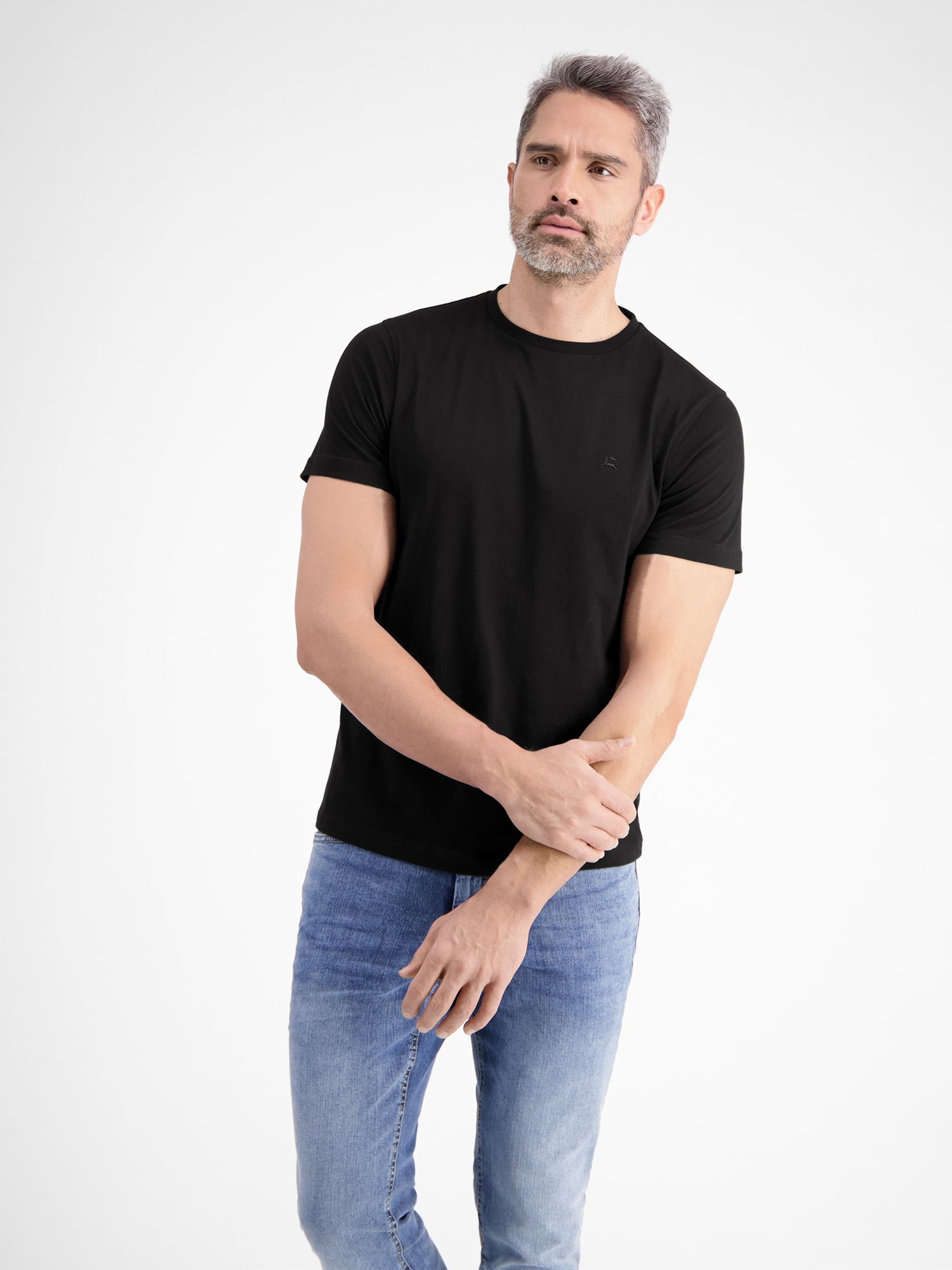 Image of LERROS T-Shirt "Klassisches Rundhals T-Shirt"