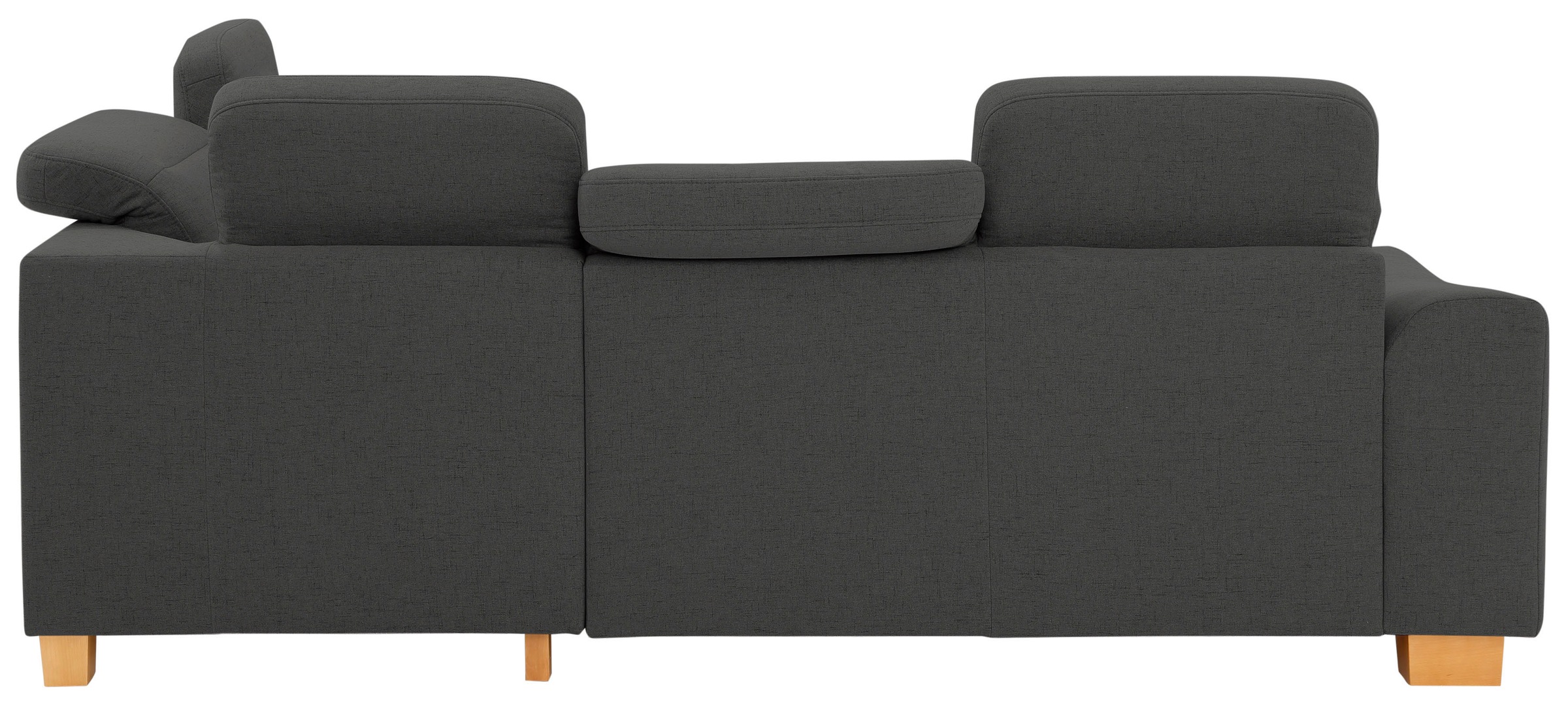 Home affaire Ecksofa »Dundee L-Form« wahlweise mit Kopfteilverstellung und zusätzlich mit Bettfunktion