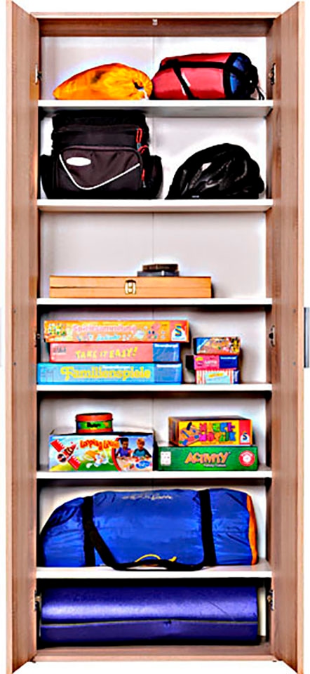 Procontour Armoire multi-usages »Haushaltsschrank Clara« hauteur 167cm avec étagères réglables en hauteur