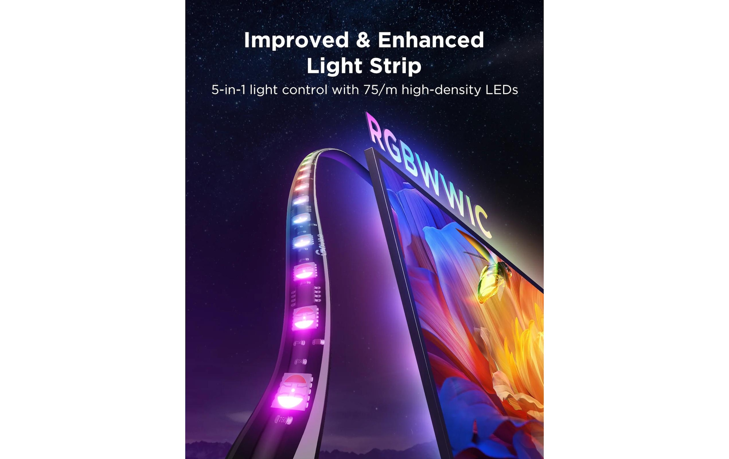 Govee Bande LED »TV Cam Backlight 3 Pro« LED Stripe