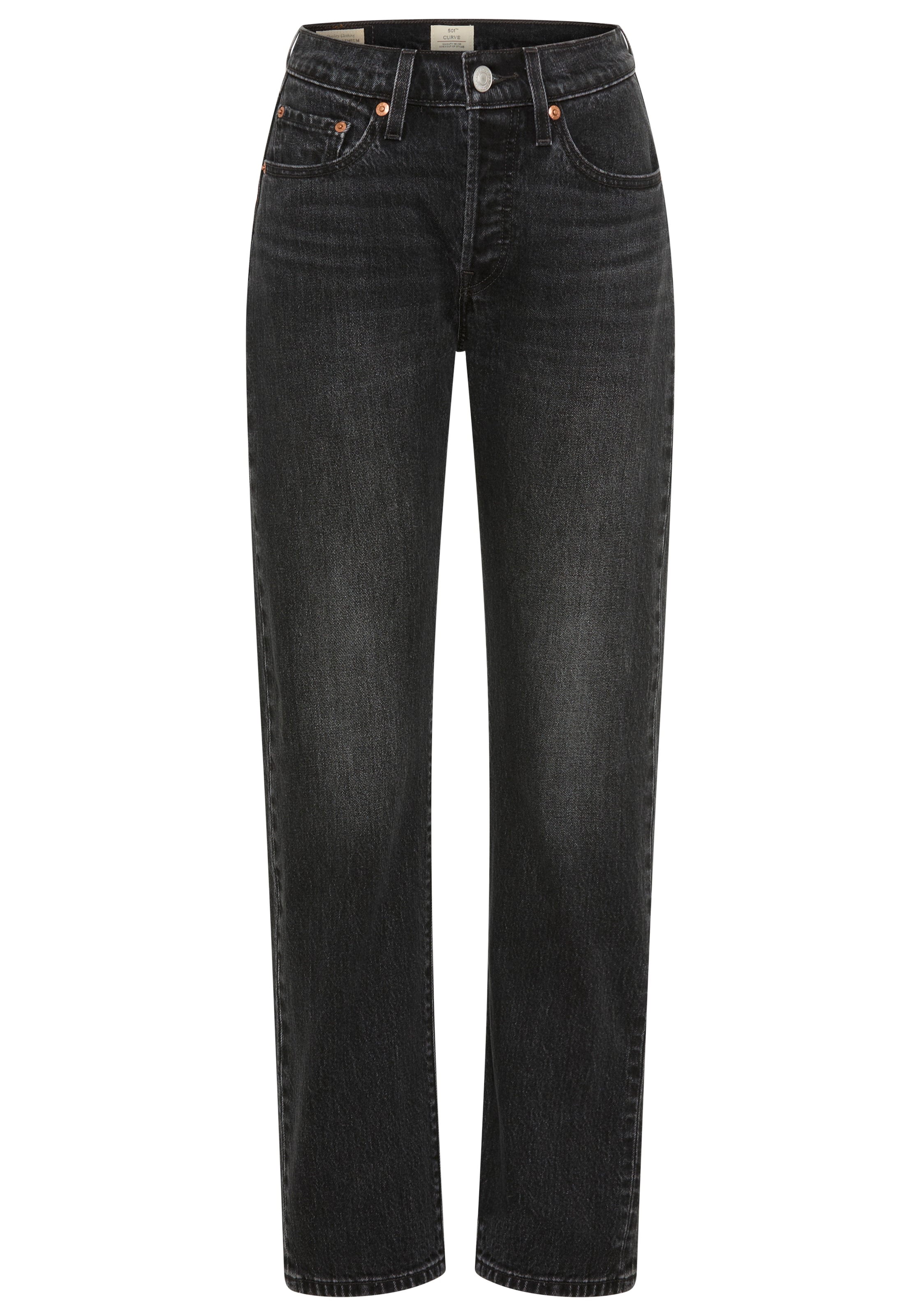 Levi's® Stretch-Jeans »LV Jeans 501 CURVE BLACKS«, mit gerader Beinform