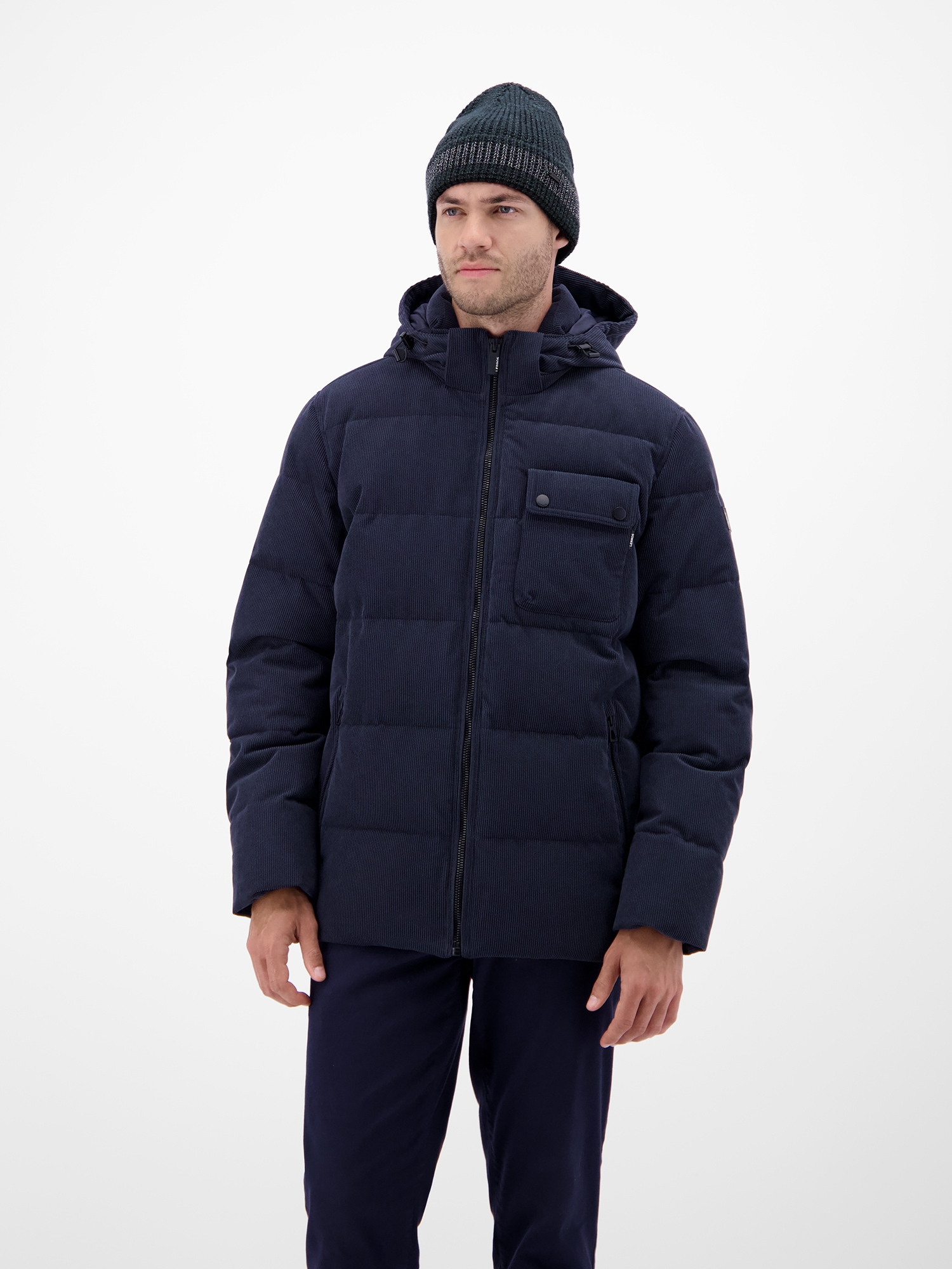 LERROS Bonnet de ski »Reflektierende Melange Strickmütze«