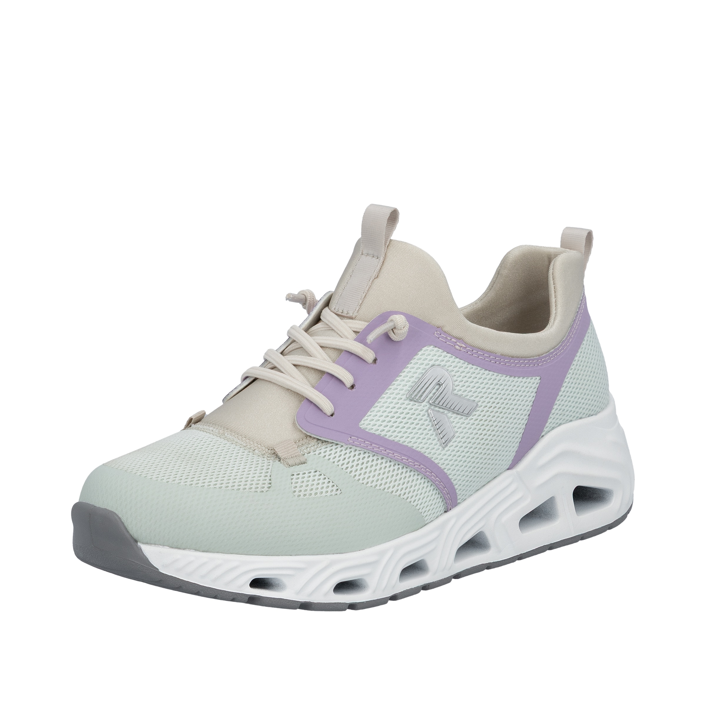 Rieker Slip-On Sneaker  Schlupfschuh, Freizeitschuh, Schnürschuh mit Gummizug