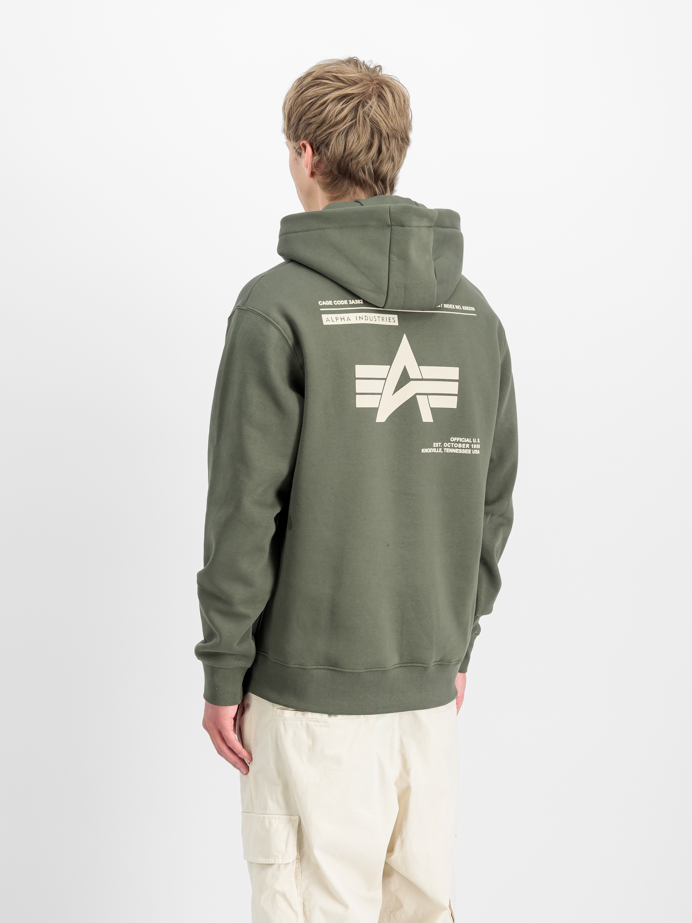 Alpha Industries Kapuzensweatshirt »Label Hoodie BP«