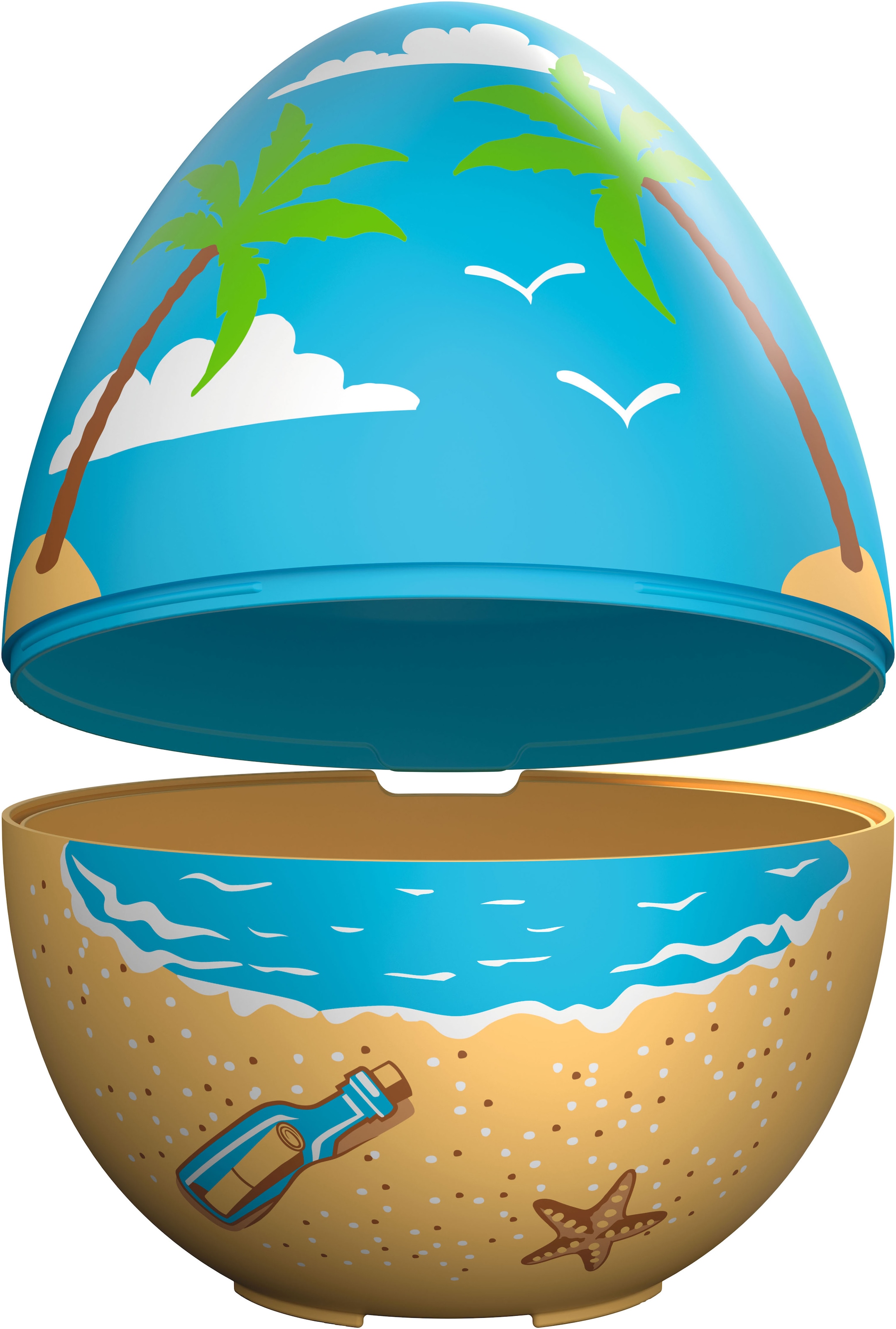 Playmobil® Jeu de construction »Spiel-Ei: Strandurlaub (72101), My Life«