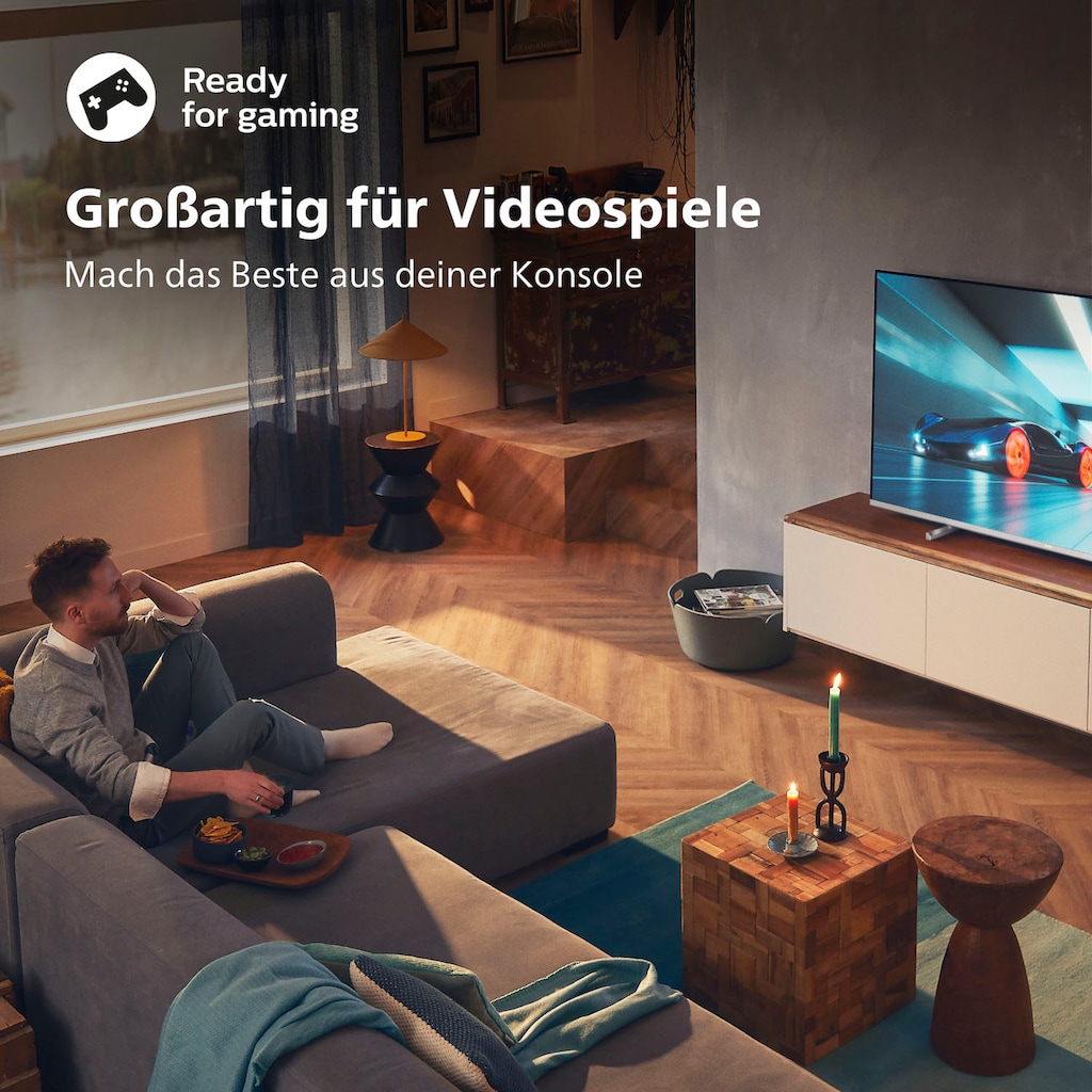 Philips LED-Fernseher »55PUS7657/12«, 139 cm/55 Zoll, 4K Ultra HD, Smart-TV