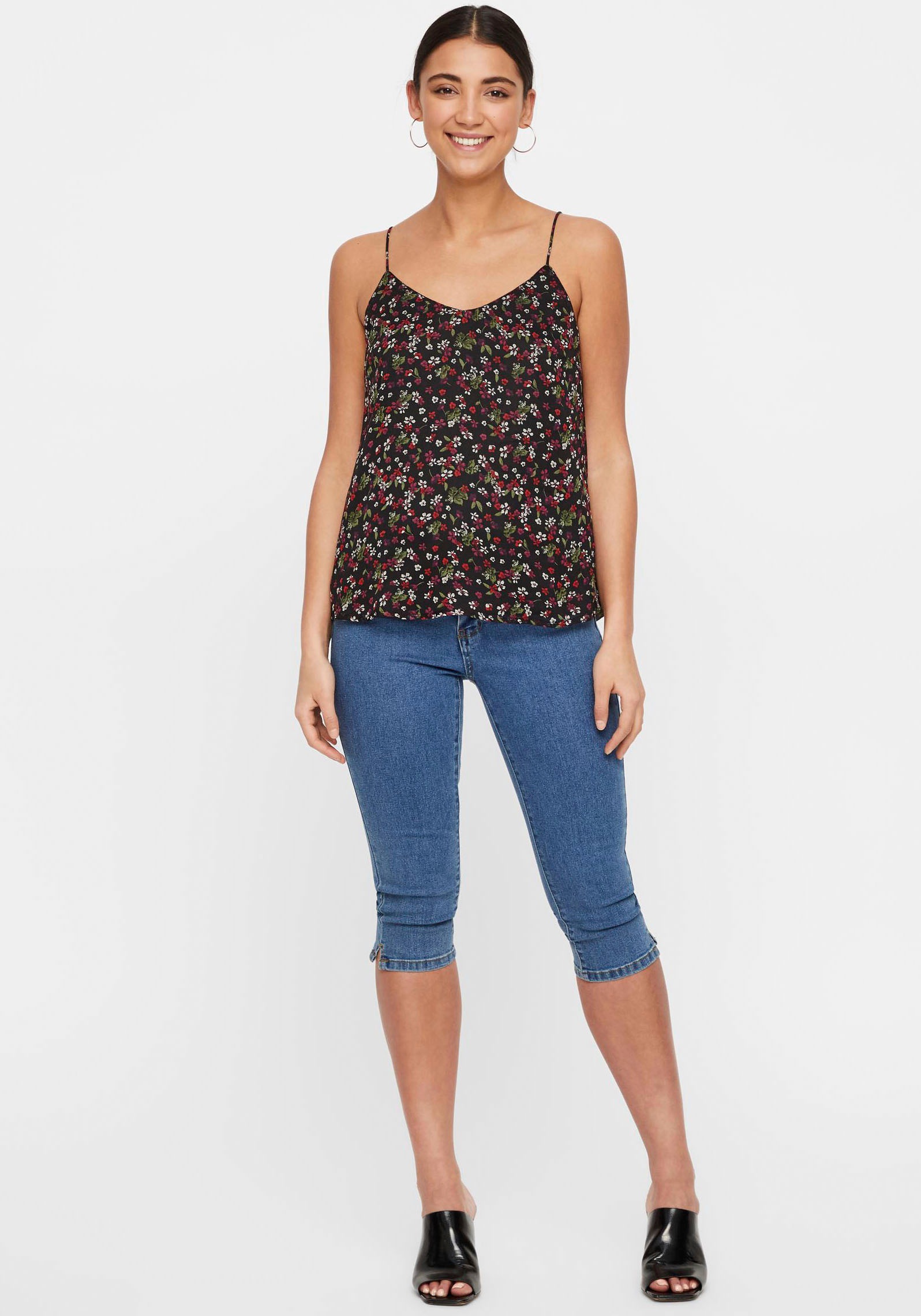 Image of Vero Moda Caprijeans »VMHOT SEVEN NW DNM SLIT KNICKER« bei Ackermann Versand Schweiz