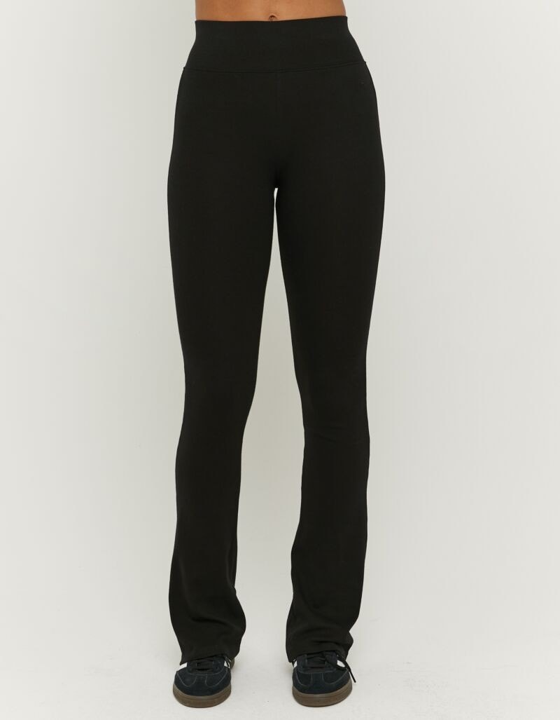 Image of Tally Weijl Leggings "SLECOPATRY" Baumwollmischung, Bootcut