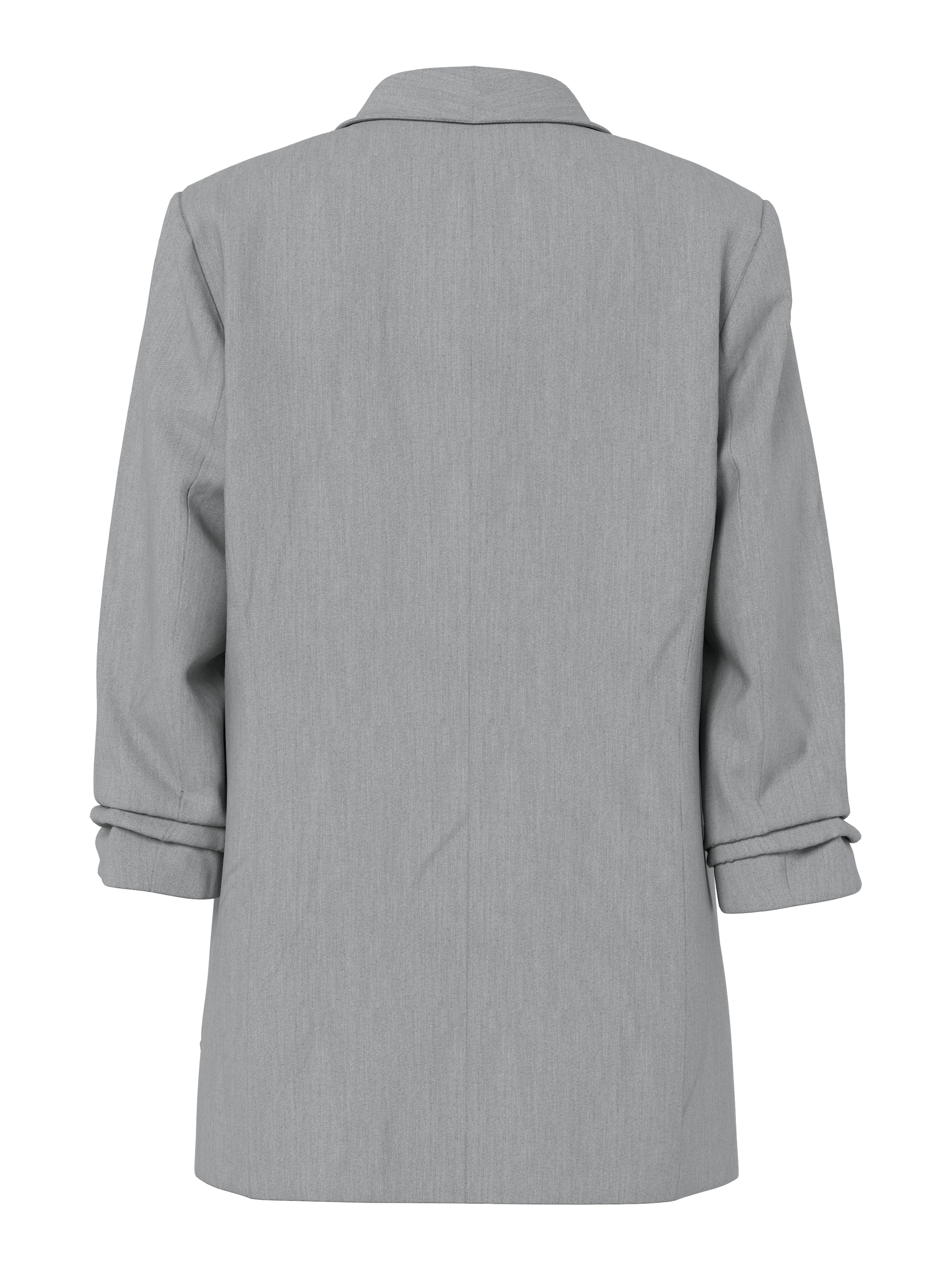 pieces Blazer chemisier »PCBOSELLA 3/4 BLAZER NOOS« Materialmix, regular fit
