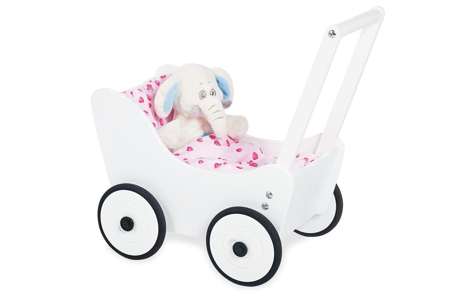 Image of Pinolino® Puppenwagen »Maria Weiss«, Höhenverstellbarer Griff bei Ackermann Versand Schweiz