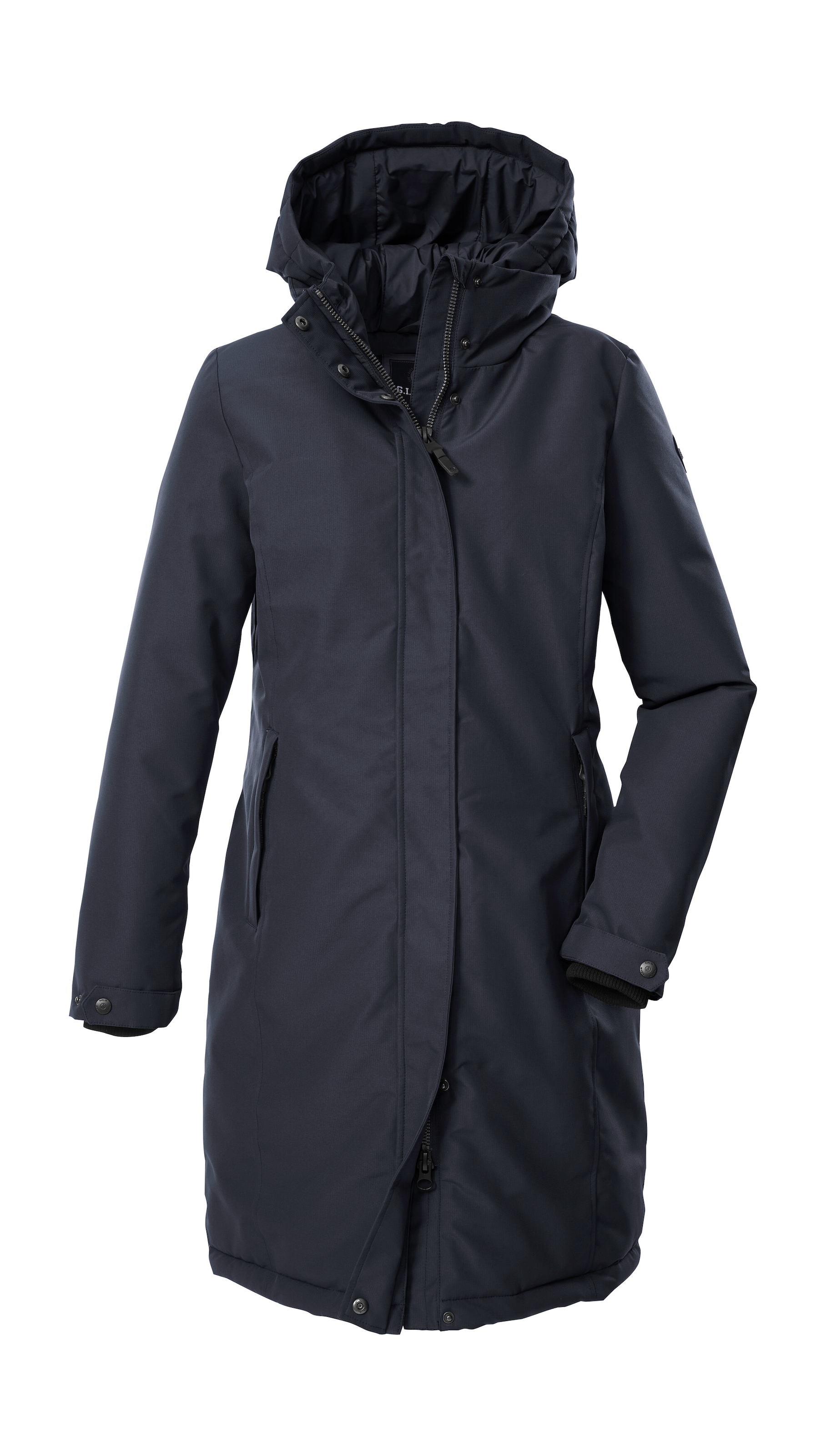Image of G.I.G.A. DX by killtec Funktionsmantel "GW 80 WMN CT" Wind- und wasserdichter Damenmantel mit Kapuze und 2-Wege-Zipper